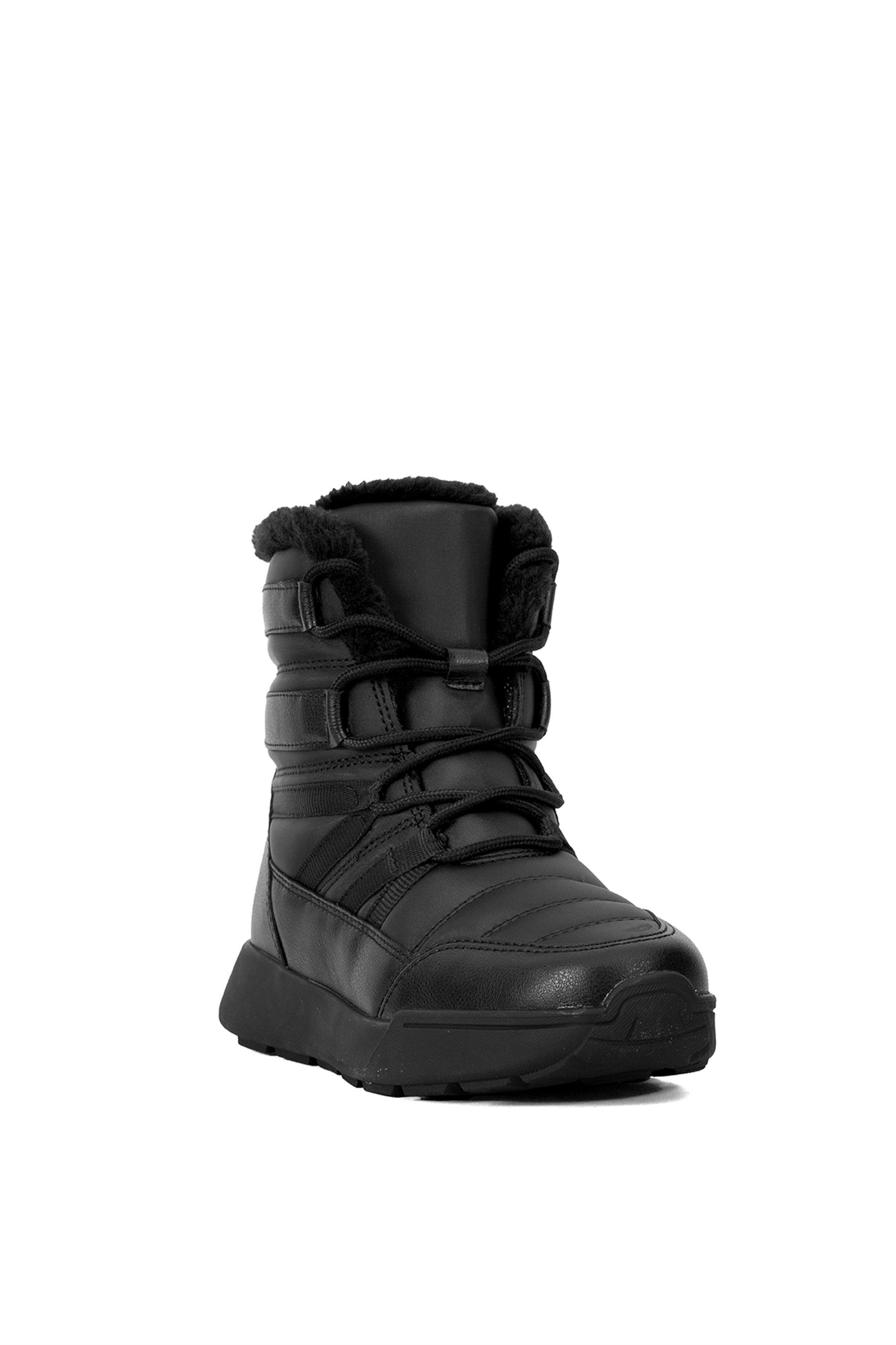 Elit YSFLT315T Kadın Kar Botu Siyah