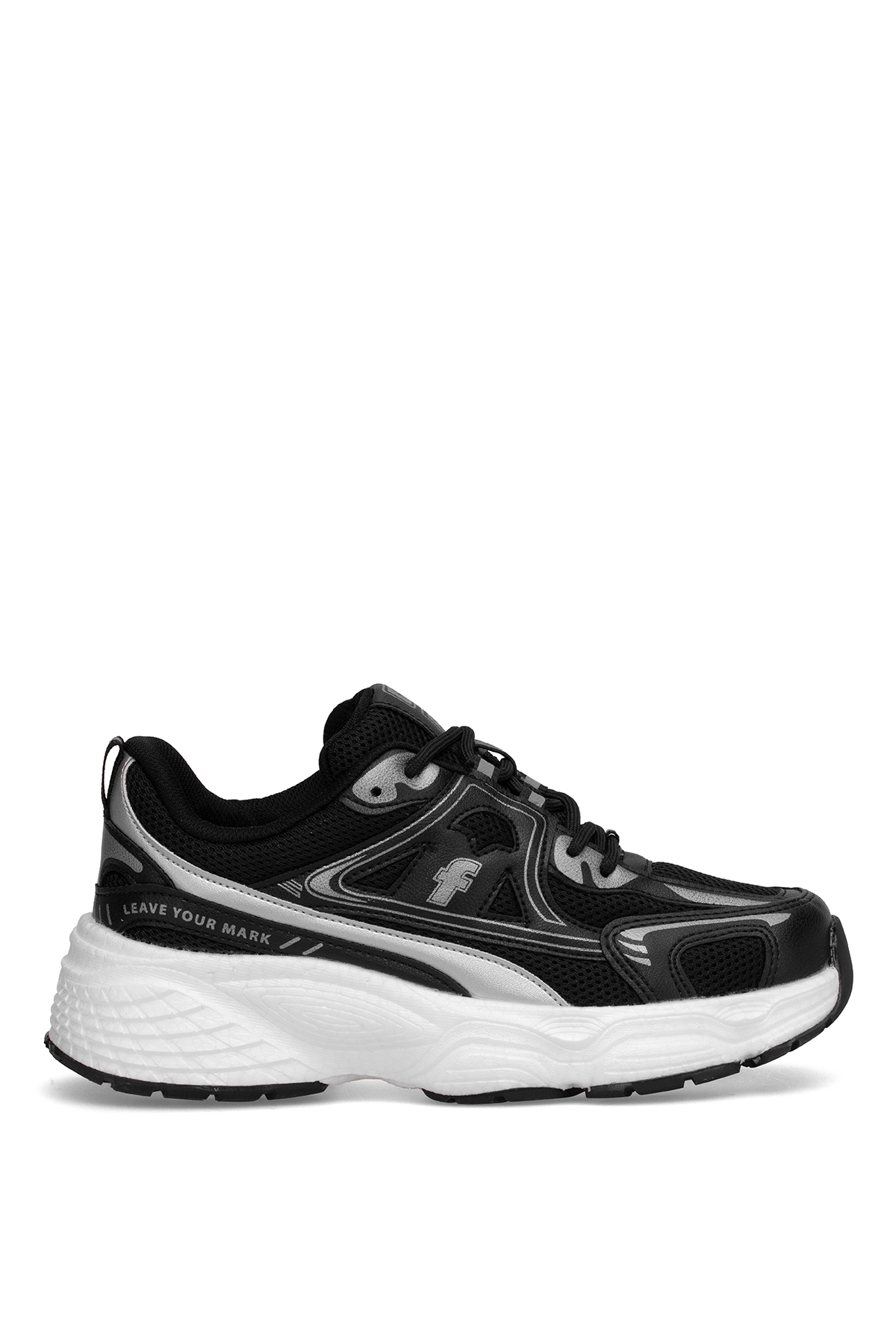 Elit YSFLT329 Kadın Klasik Sneaker Siyah - Beyaz