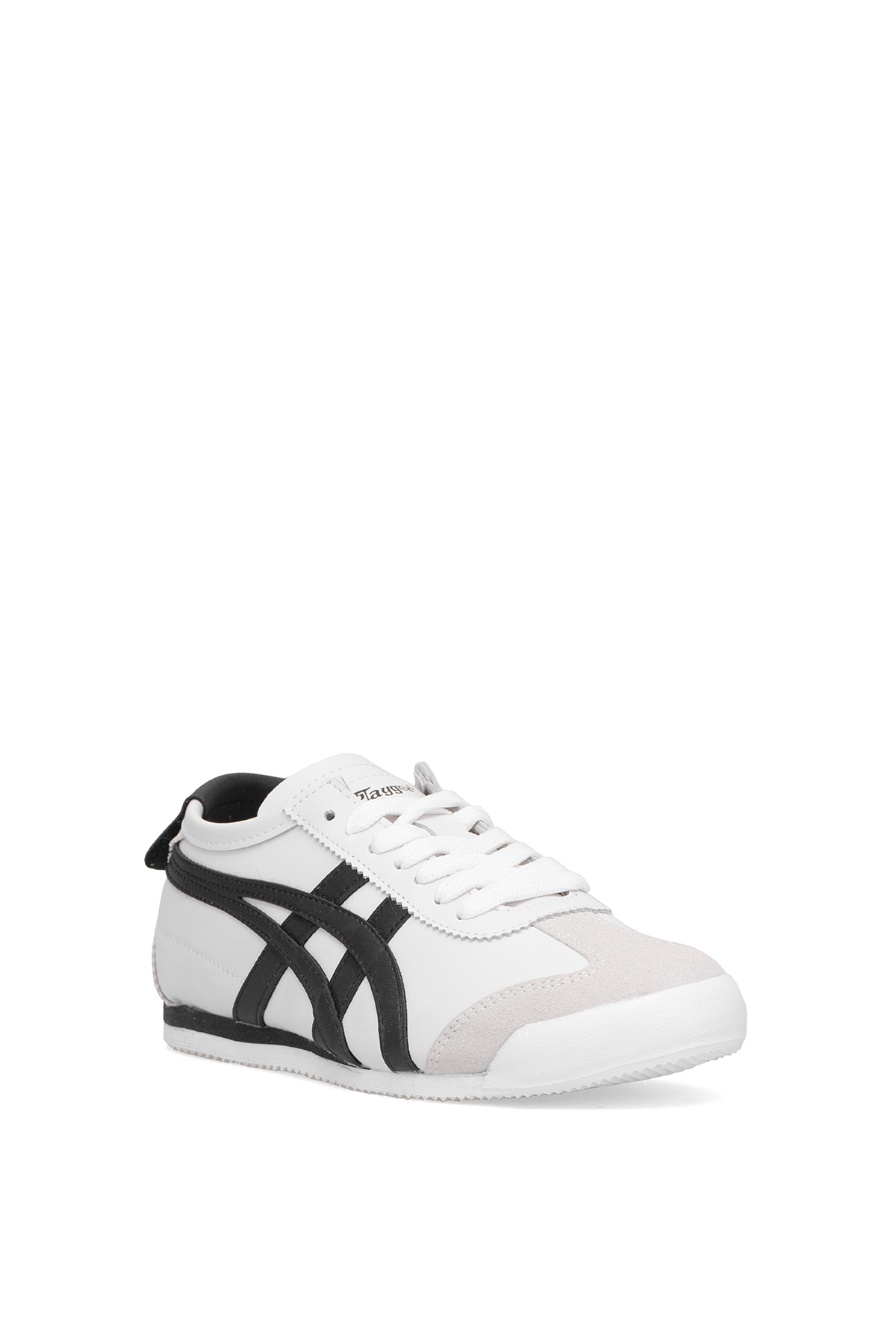eTayger E-2006 Kadın Klasik Sneaker Beyaz - Siyah