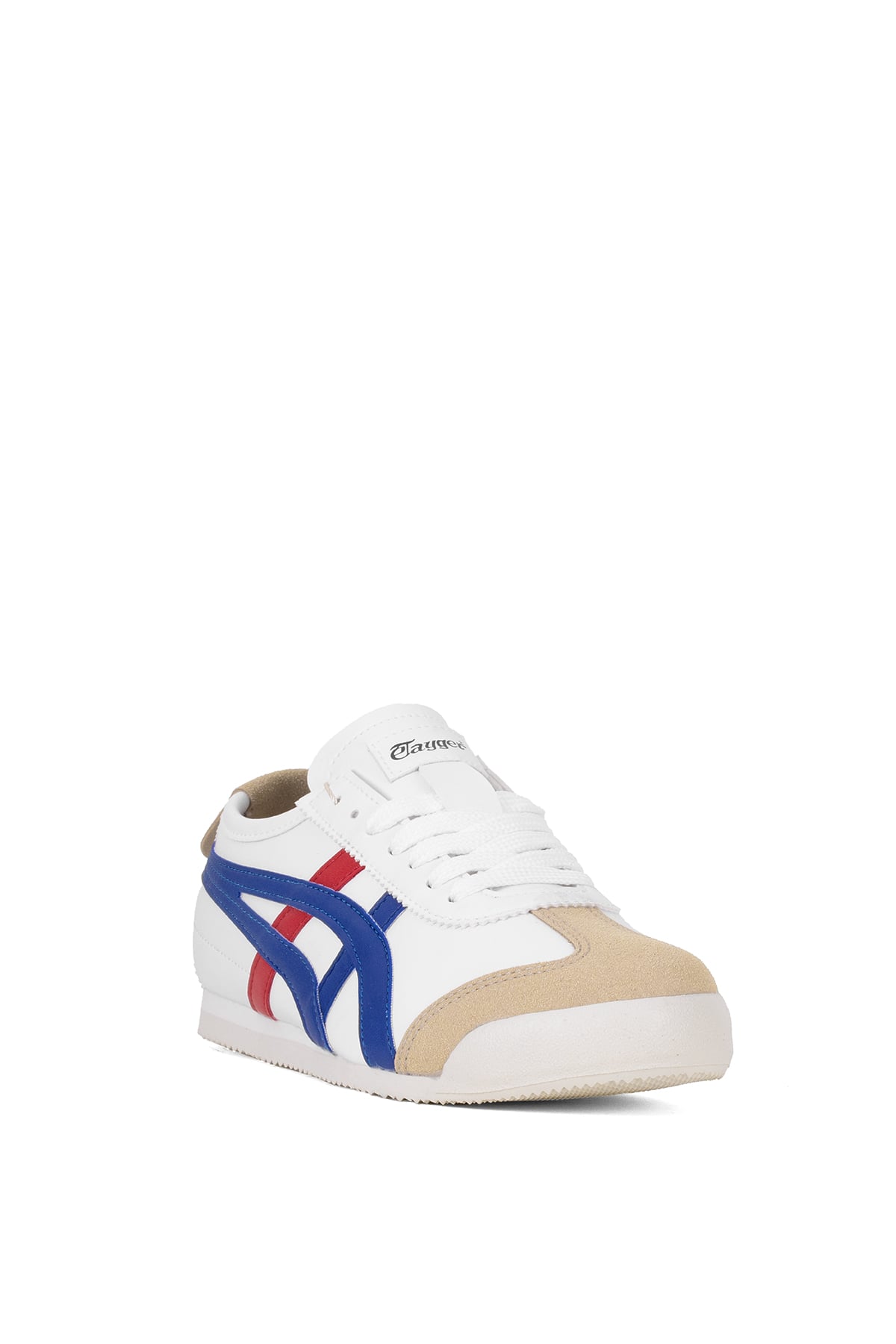 eTayger E-2013 Garson Klasik Sneaker Beyaz - Mavi