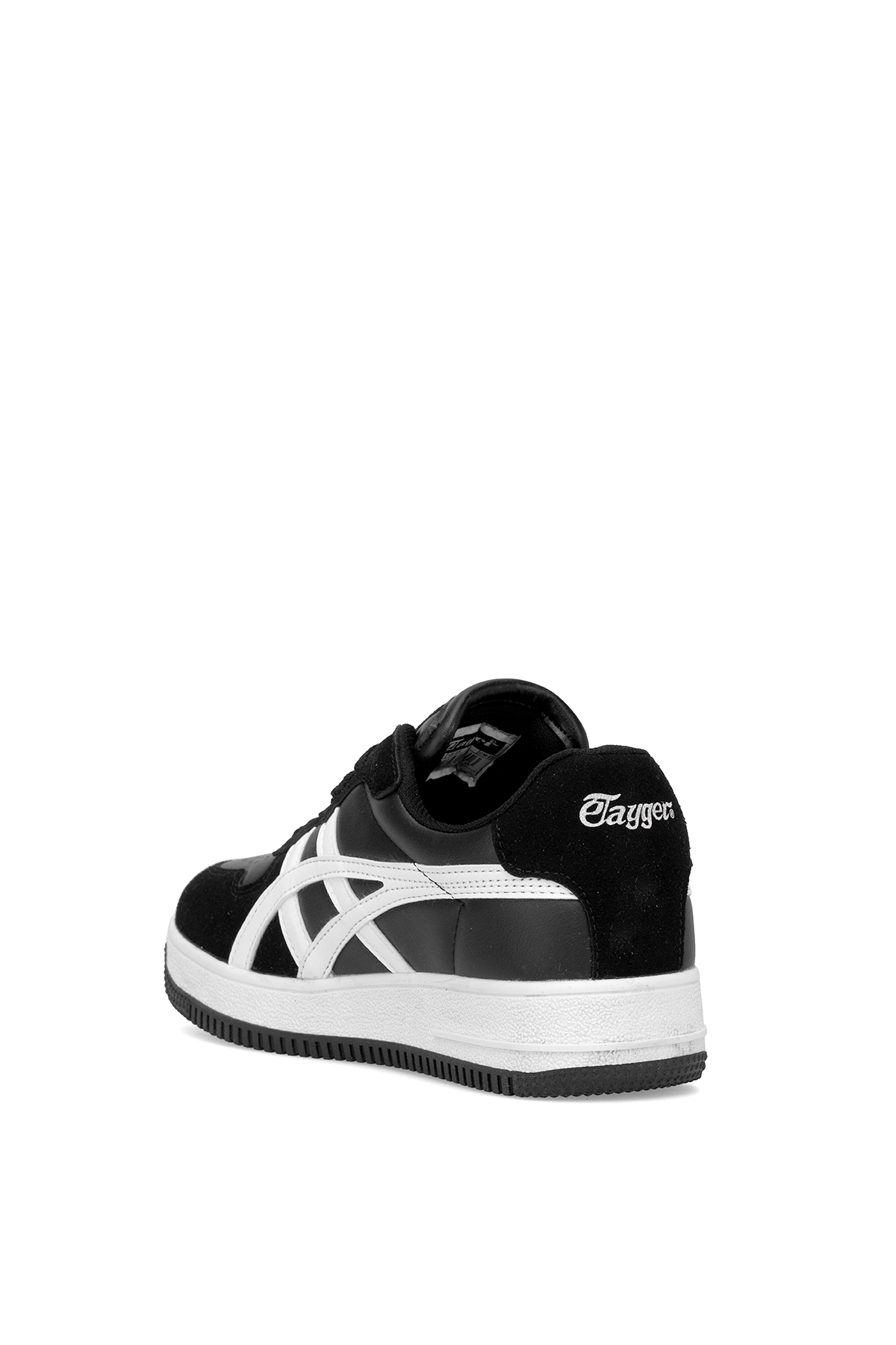 eTayger E-3086 Erkek Casual Klasik Sneaker Siyah - Beyaz