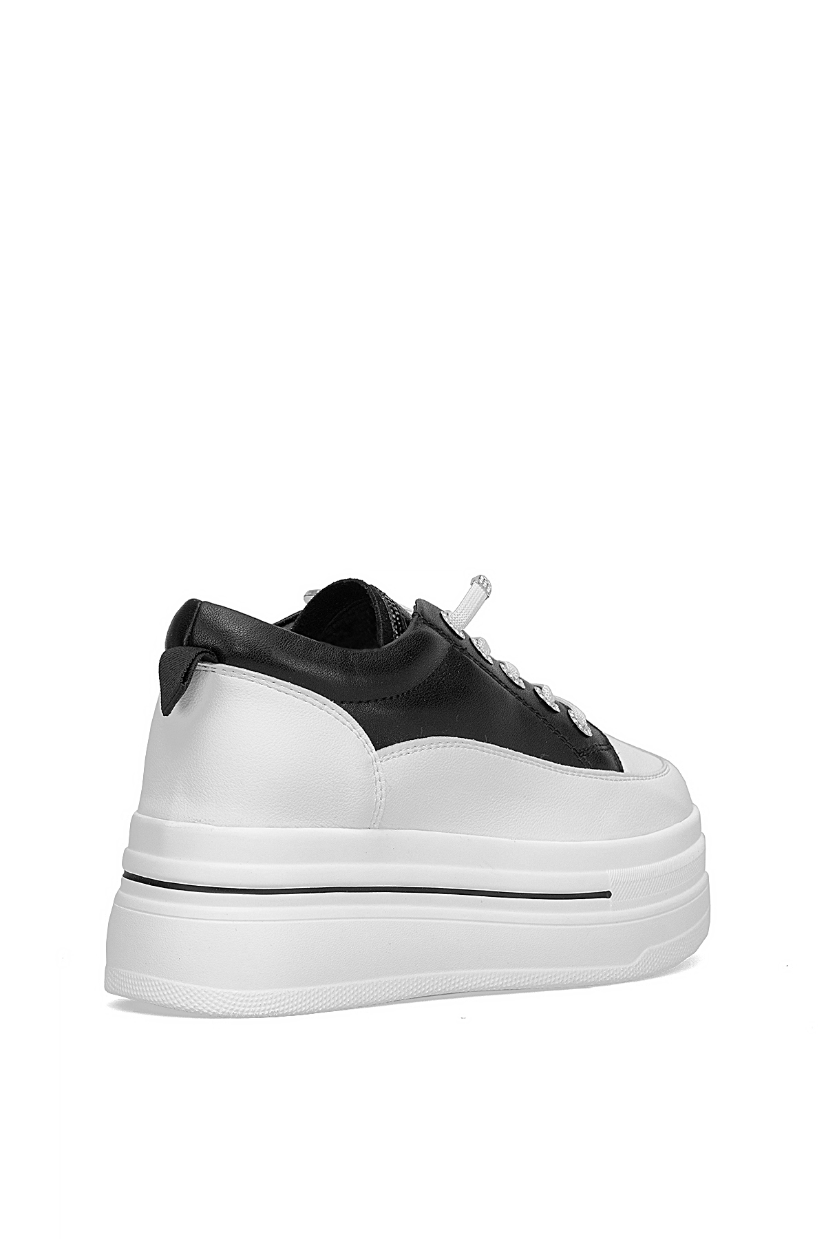 Guja 25K313 Kadın Hakiki Deri Klasik Sneaker Siyah