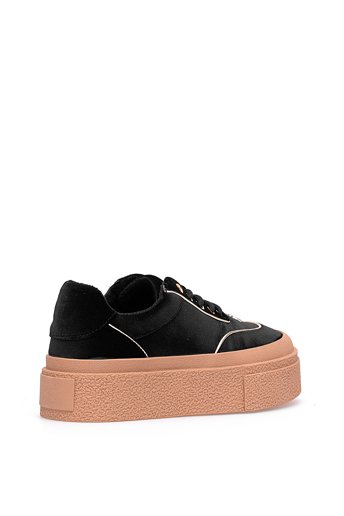 Guja 25K330 Kadın Hakiki Deri Klasik Sneaker Siyah