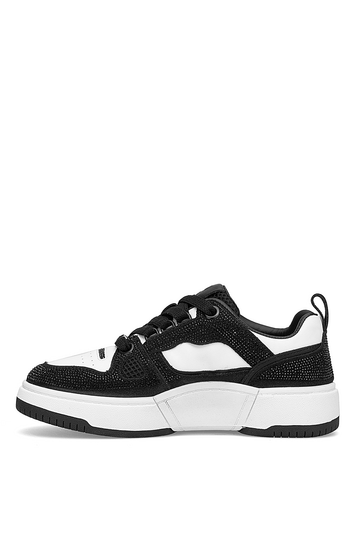 Guja 25K359-4 Kadın Hakiki Deri Klasik Sneaker Siyah