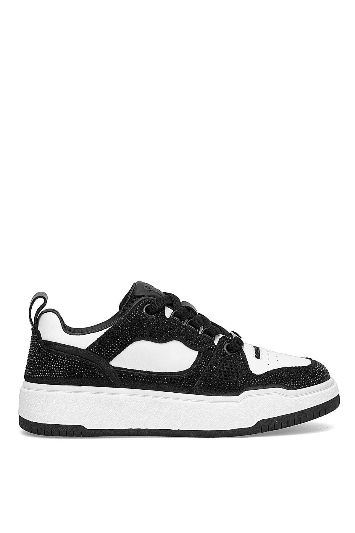 Guja 25K359-4 Kadın Hakiki Deri Klasik Sneaker Siyah