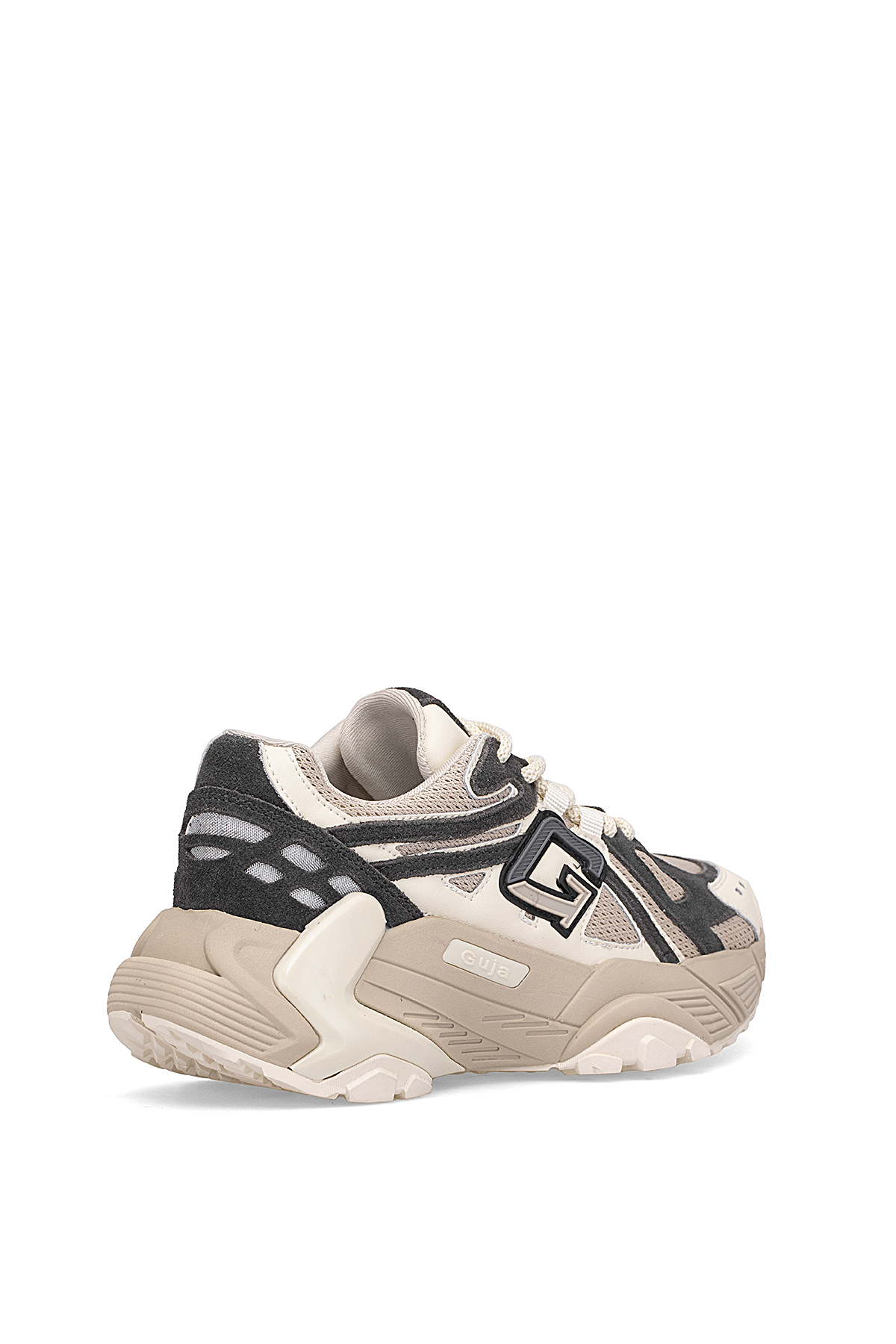 Guja 25K366 Kadın Hakiki Deri Klasik Sneaker Bej