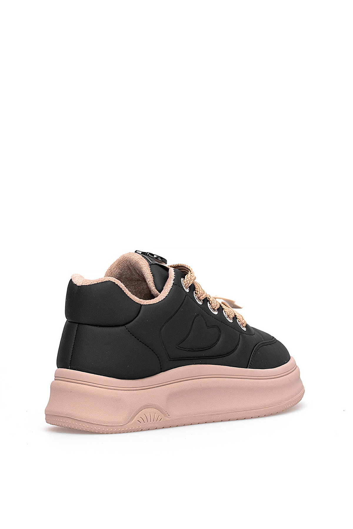 Guja 25K421 Kadın Hakiki Deri Klasik Sneaker Siyah