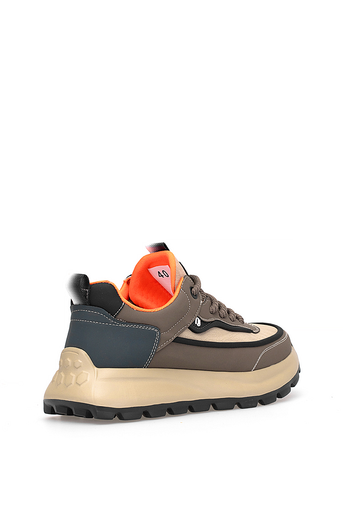 Guja 25K501-1 Erkek Hakiki Deri Sneaker Kahverengi