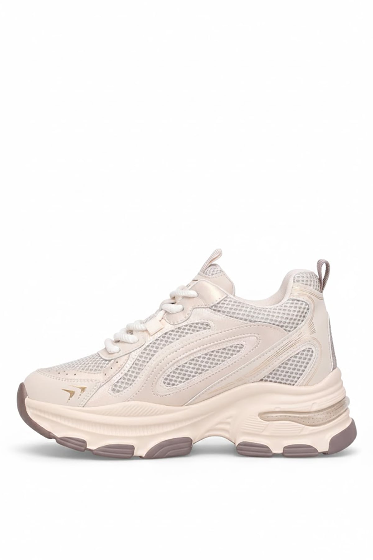 Guja 26Y323 Kadın Klasik Sneaker Bej