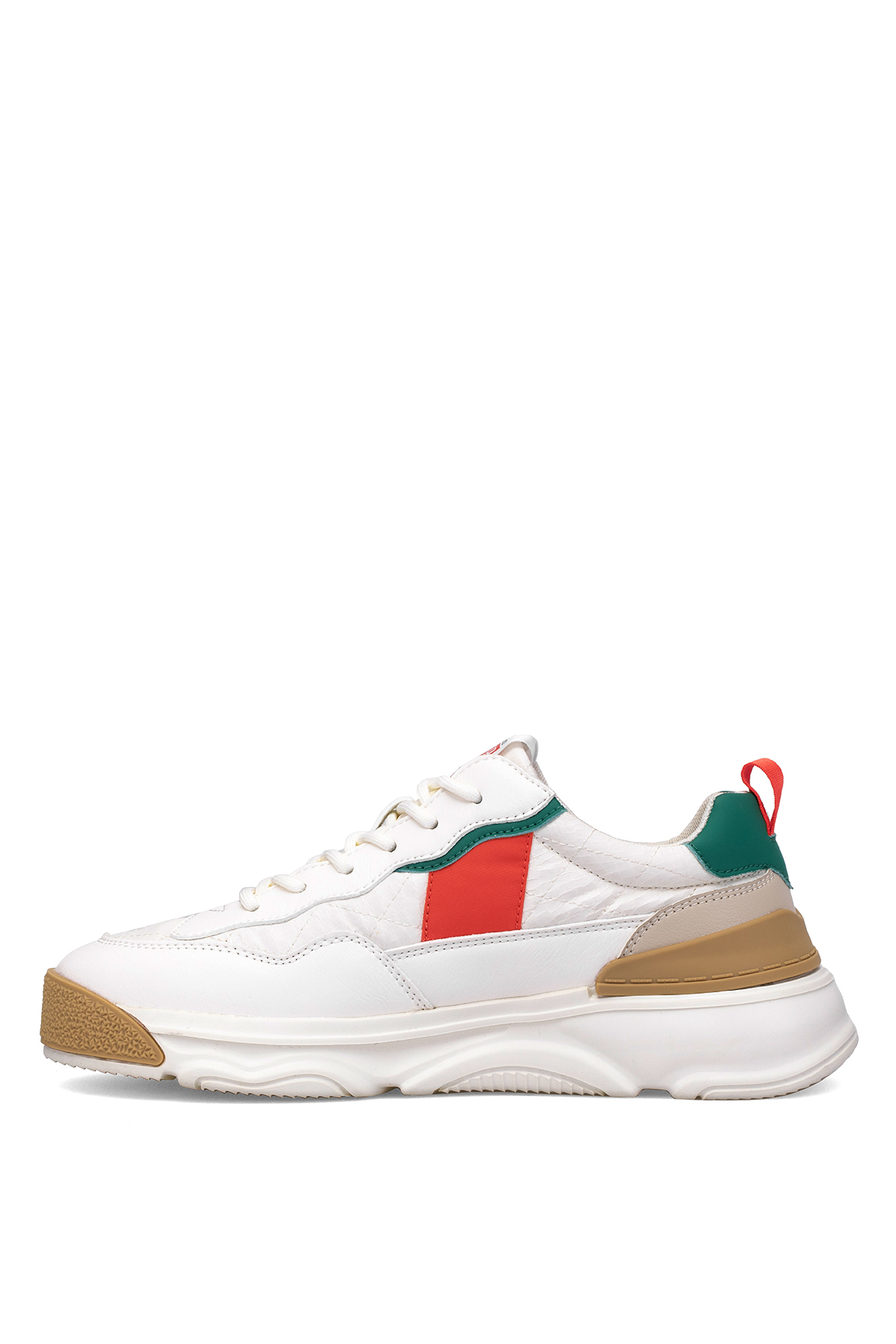 Humtto 152-18215 Erkek Klasik Sneaker Beyaz