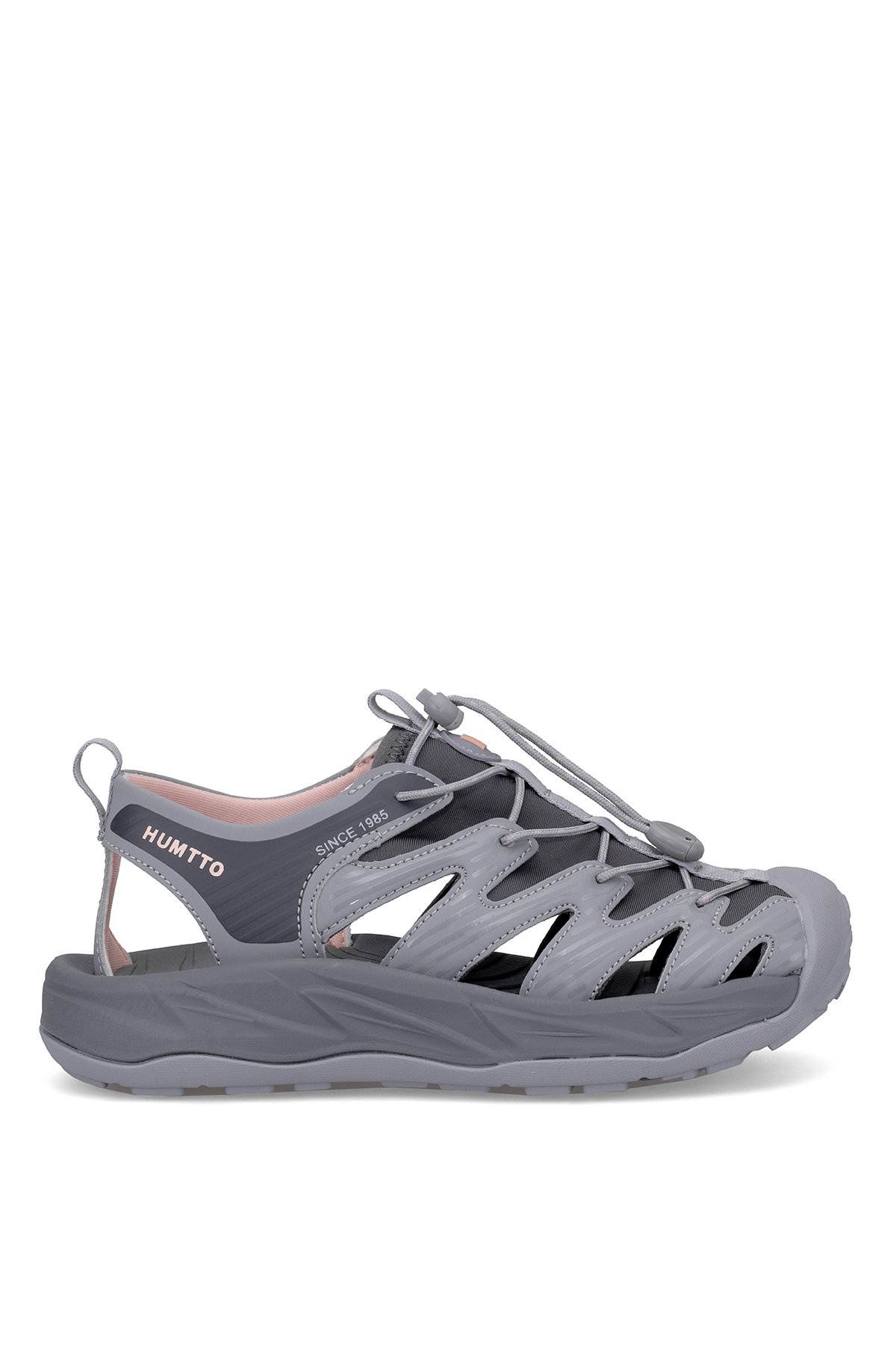 Humtto 152-19241 730508 Kadın Düz Sandalet Gri
