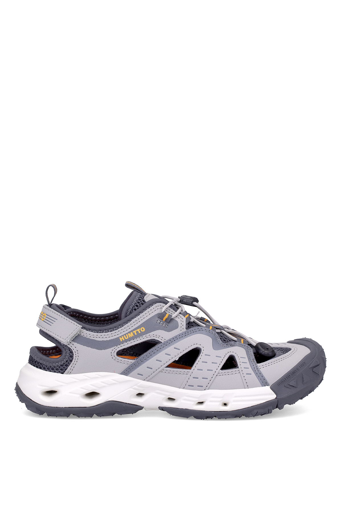 Humtto 152-19720 650221A Erkek Düz Sandalet Füme