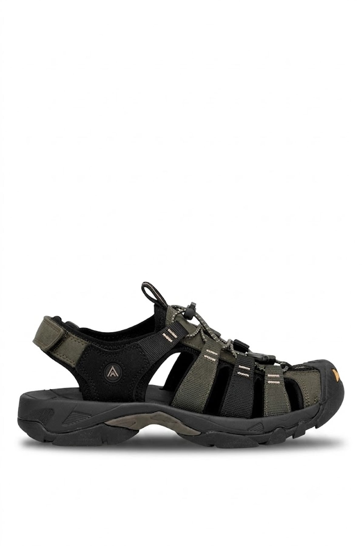 Humtto 152-710445A Erkek Outdoor Sandalet Siyah - Yeşil