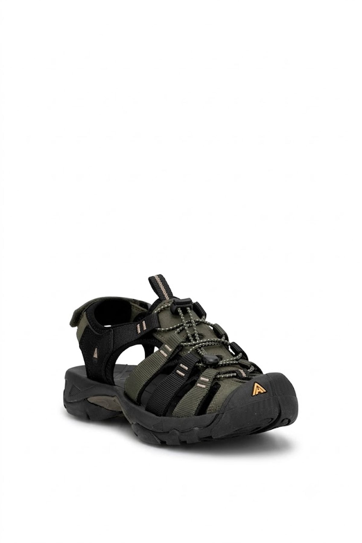 Humtto 152-710445A Erkek Outdoor Sandalet Siyah - Yeşil