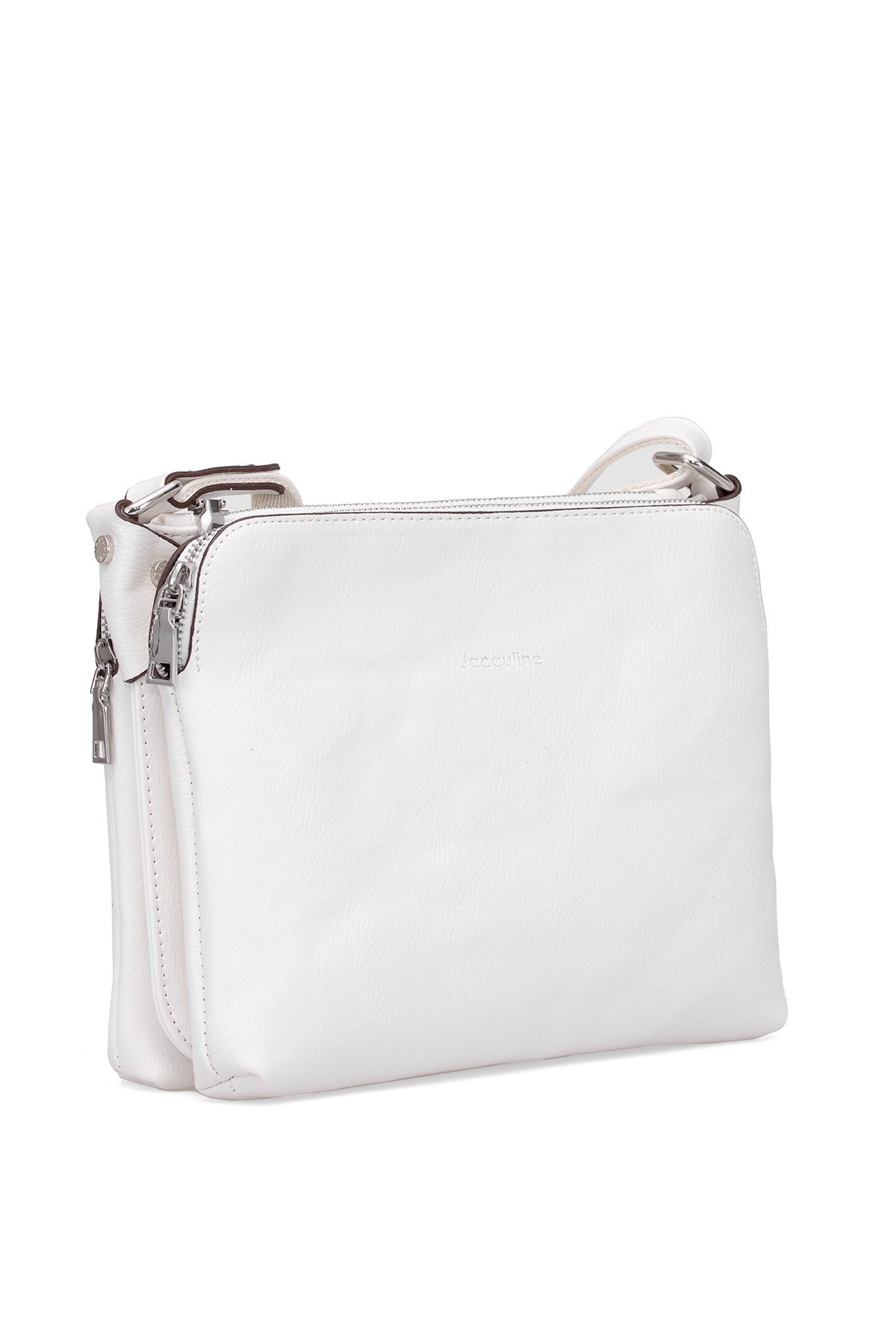 Jacquline CLIM332-7C Kadın Omuz Çantası Beyaz