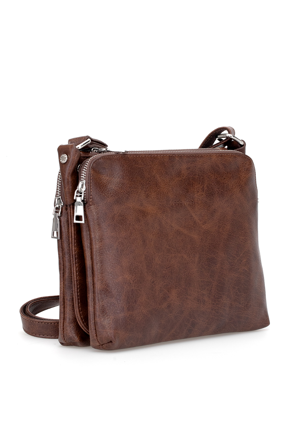 Jacquline CLIM332-7C Kadın Omuz Çantası Kahverengi