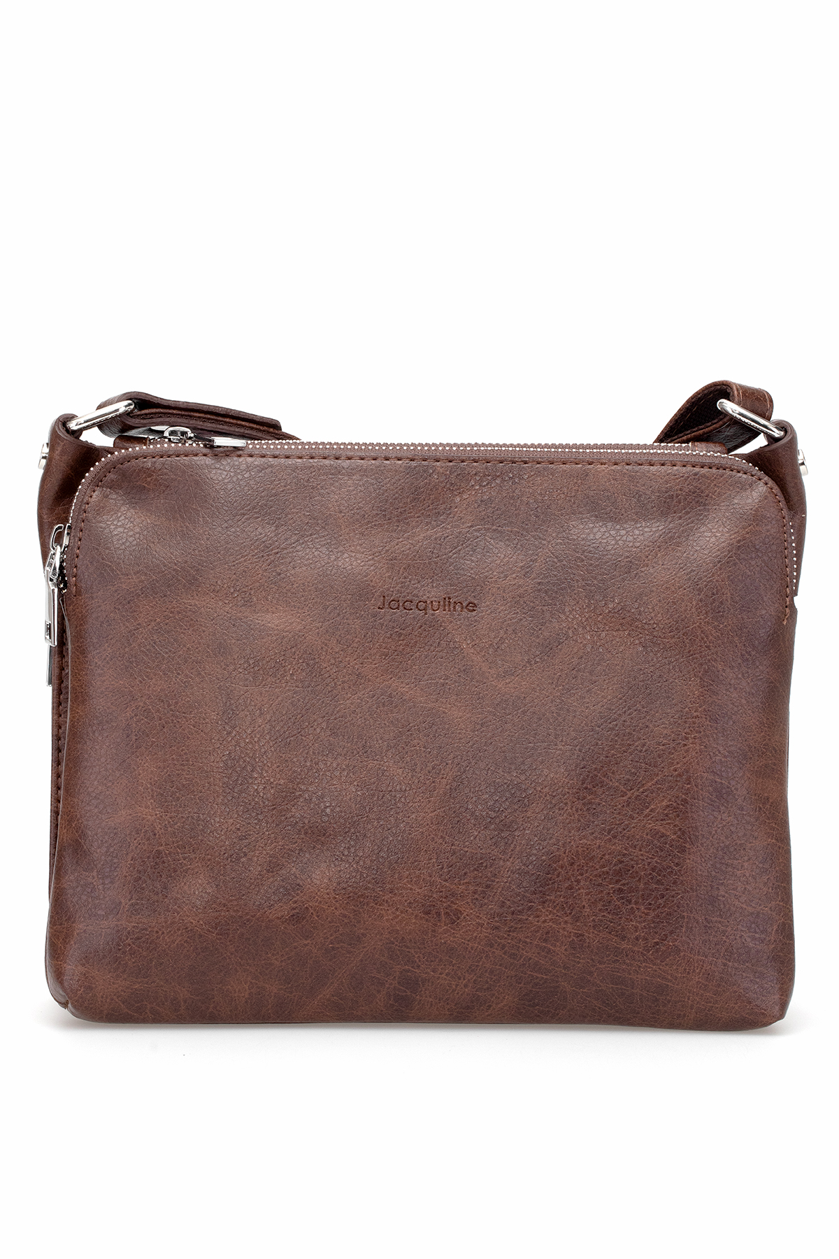 Jacquline CLIM332-7C Kadın Omuz Çantası Kahverengi