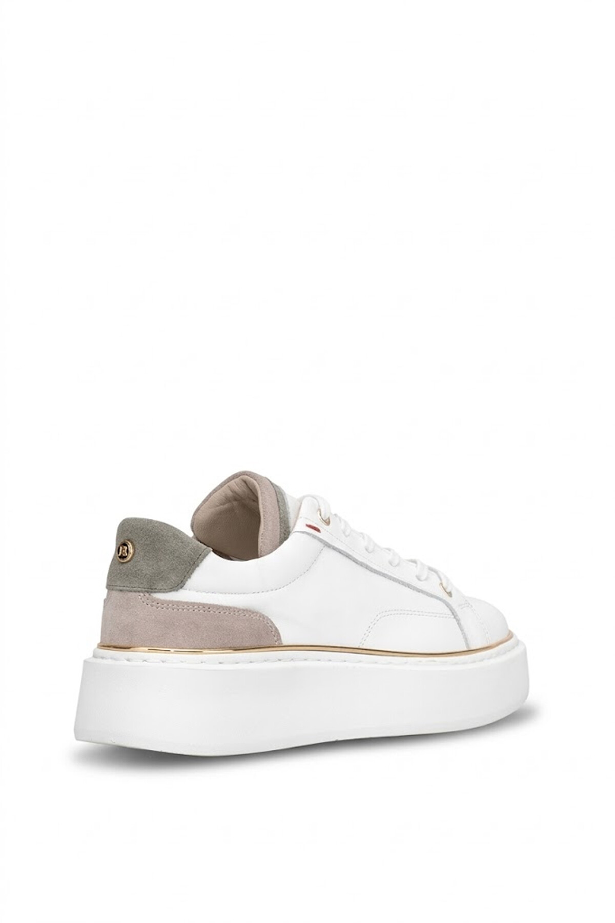John Richardo 1247 Kadın Hakiki Deri Klasik Sneaker Beyaz