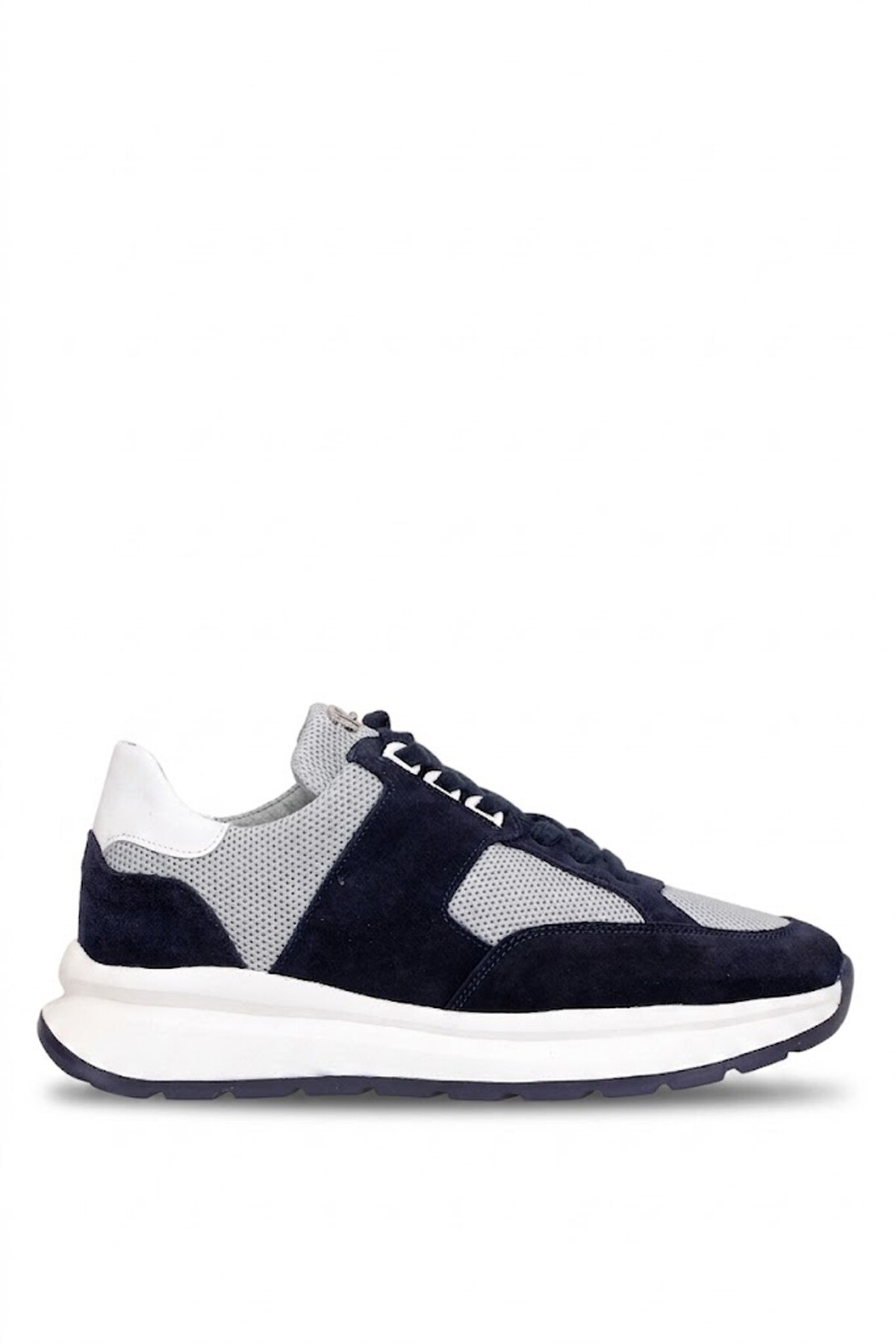 John Richardo 24298 Erkek Hakiki Deri Klasik Sneaker Lacivert
