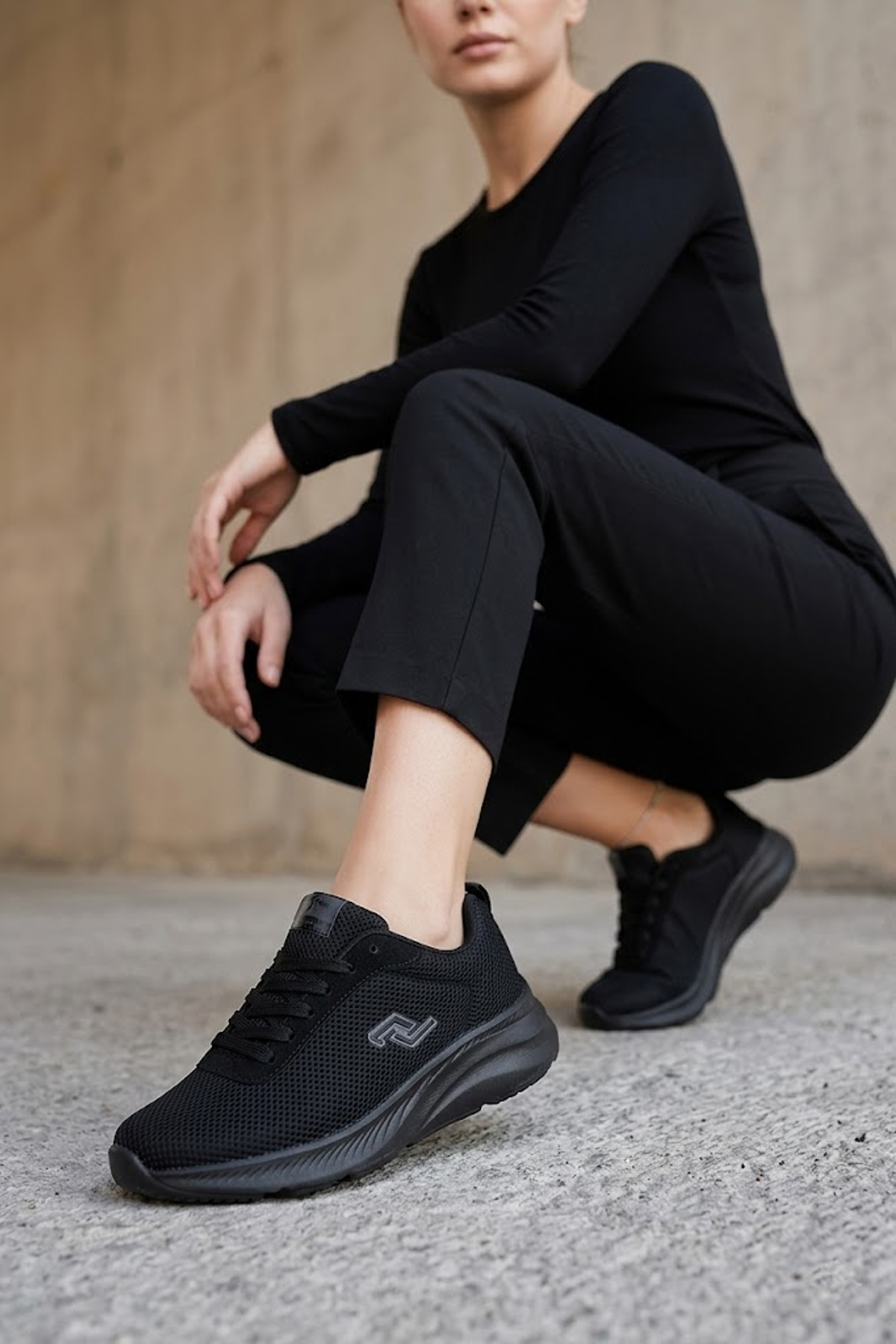 Jump KSE34840 Kadın Klasik Sneaker Siyah