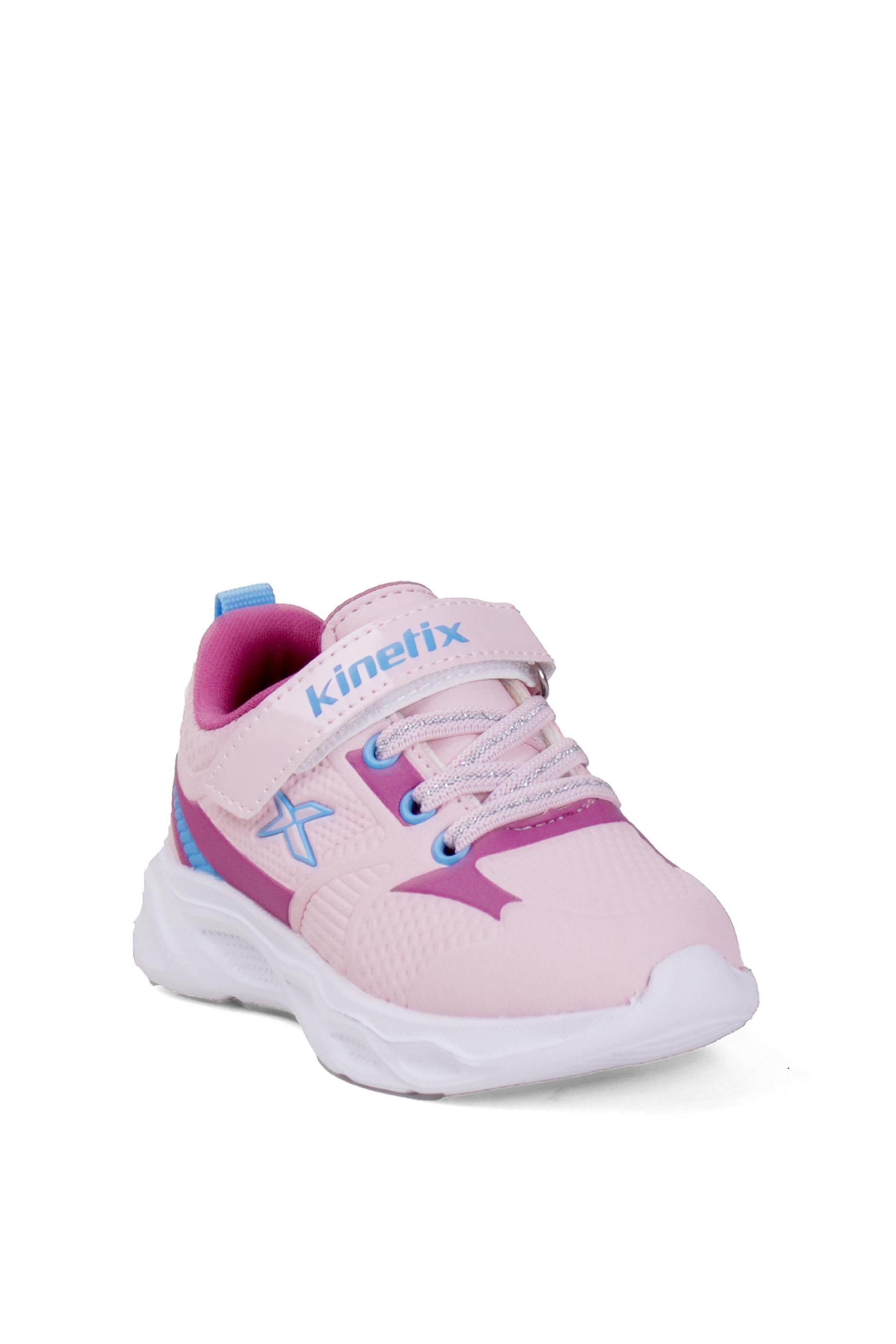Kinetix 101741693 4F Lister PU J B 4PR Bebe Kız Çocuk Yürüyüş Ayakkabısı Pembe