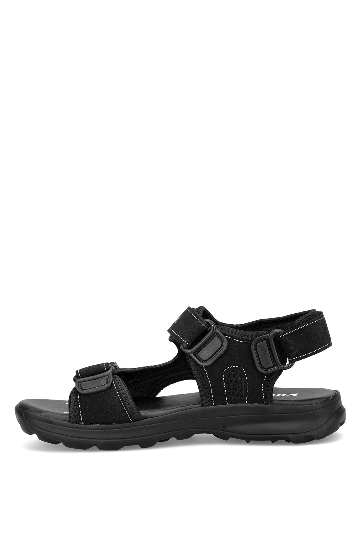 Kinetix 101934514 5M Mendez TX 5FX Kadın Düz Sandalet Siyah - Turuncu