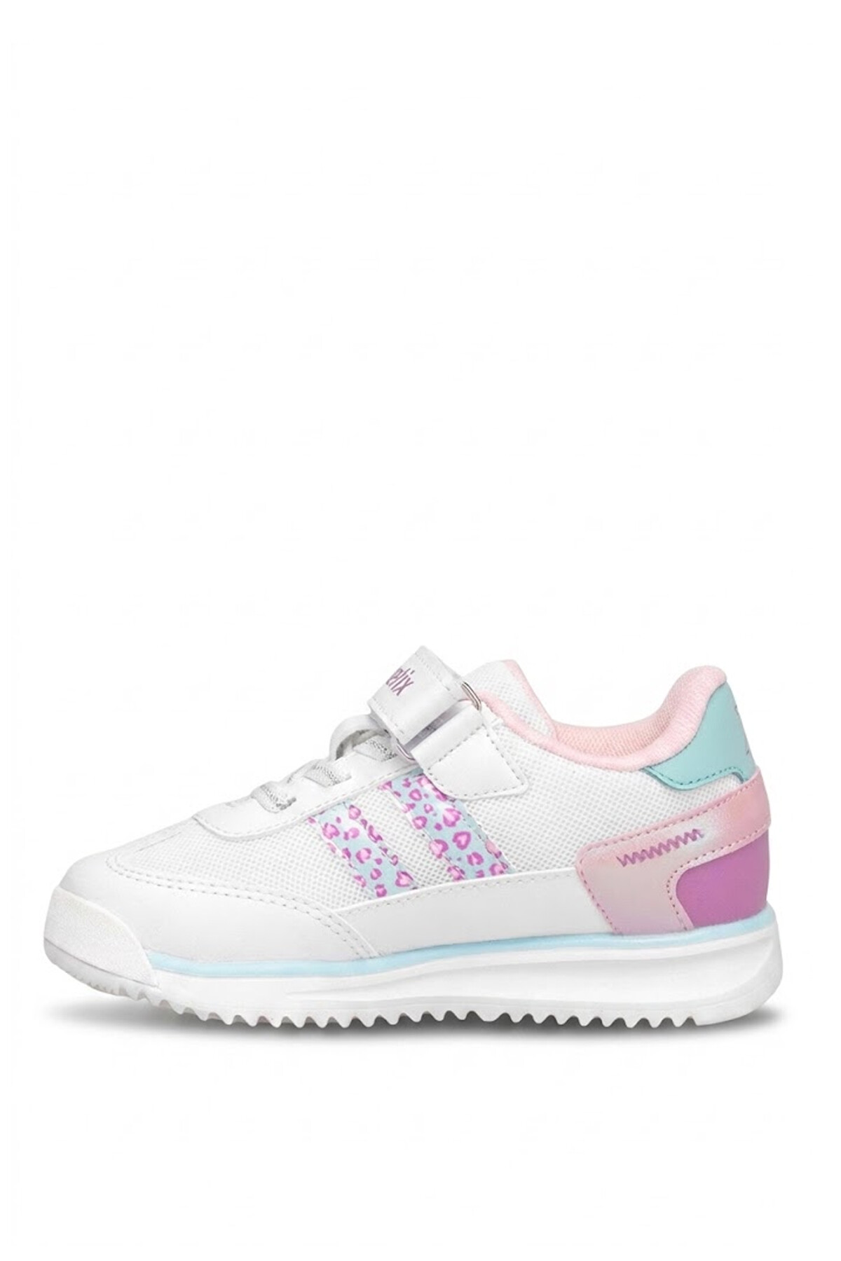 Kinetix 102067247 P Vatros P 6FX Patik Kız Çocuk Klasik Sneaker Beyaz - Pembe