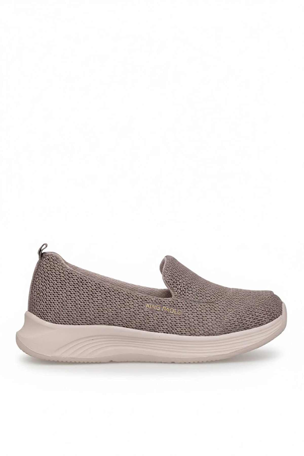 King Paolo H5182 Cips Krakers Kadın Memory Foam Klasik Sneaker Vizon