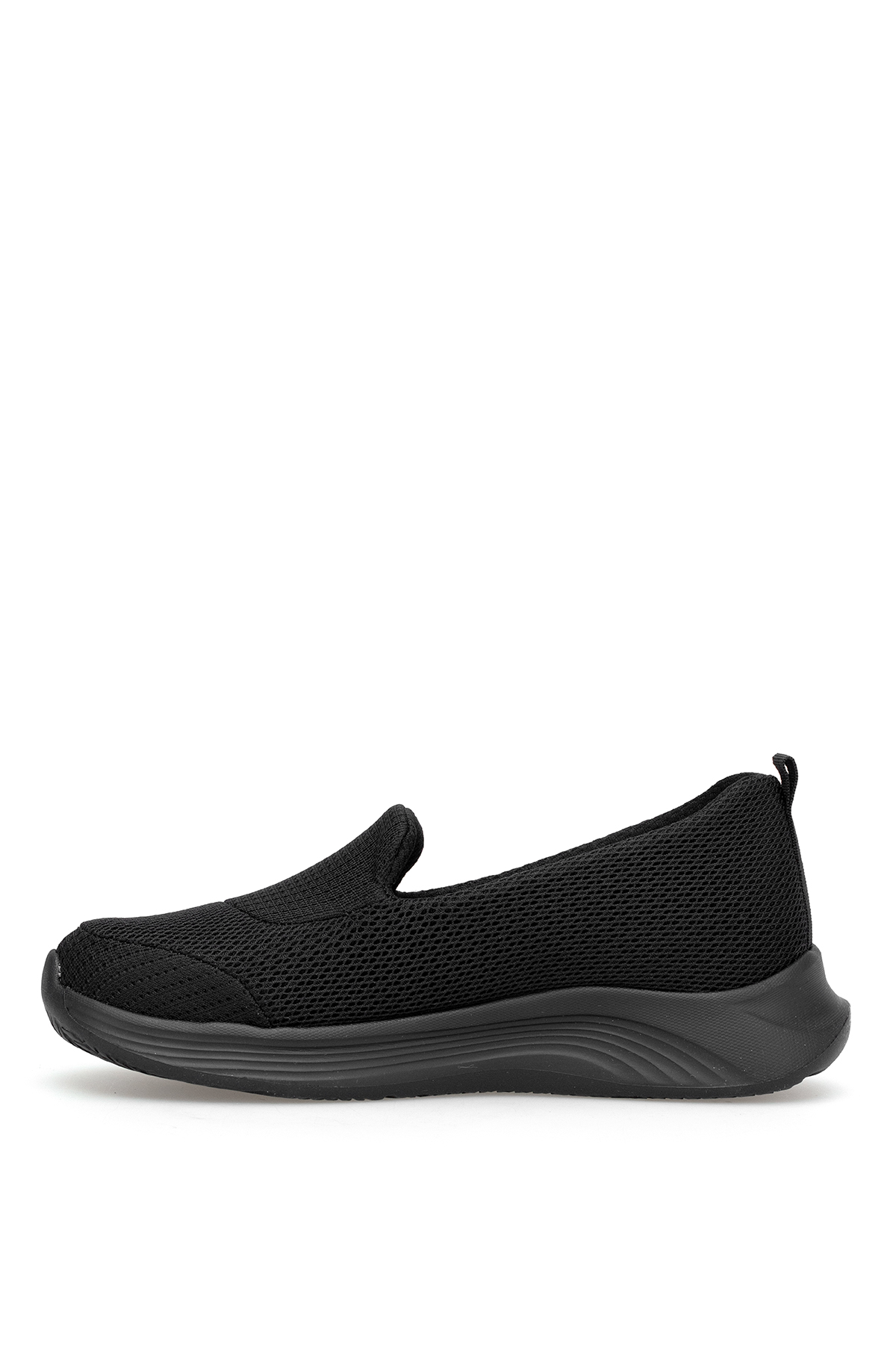 King Paolo H5182 Cips Krakers Kadın Memory Foam Klasik Sneaker Siyah