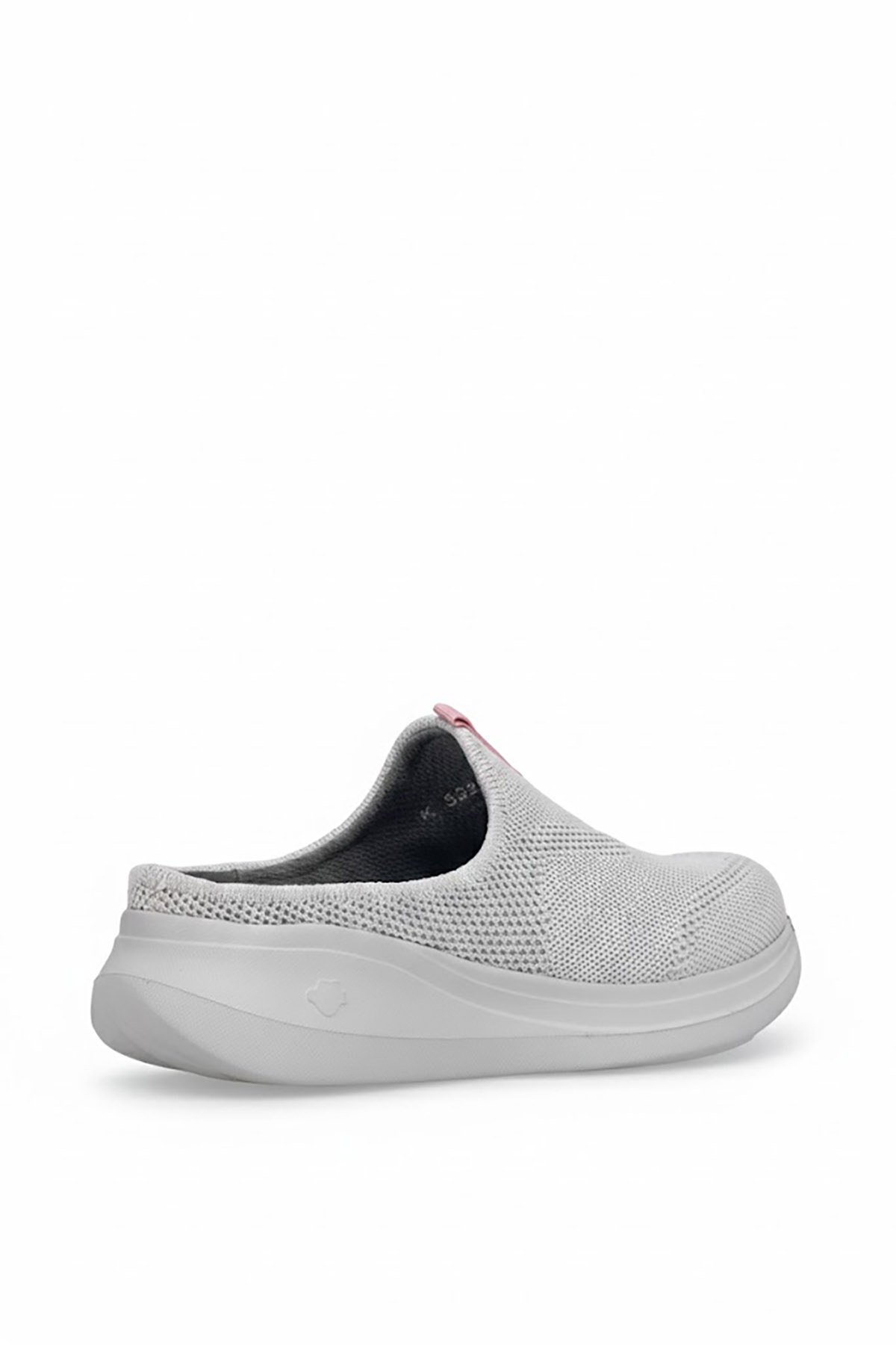 King Paolo K5221 Alabanda Kadın Memory Foam Sabo Terlik Gri