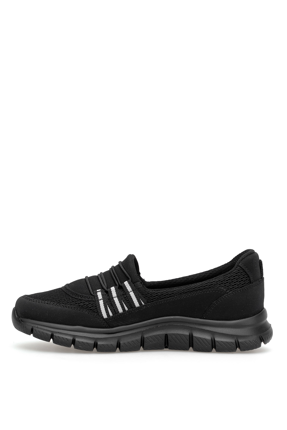 King Paolo K5226 Familia Kadın Memory Foam Casual Ayakkabısı Siyah