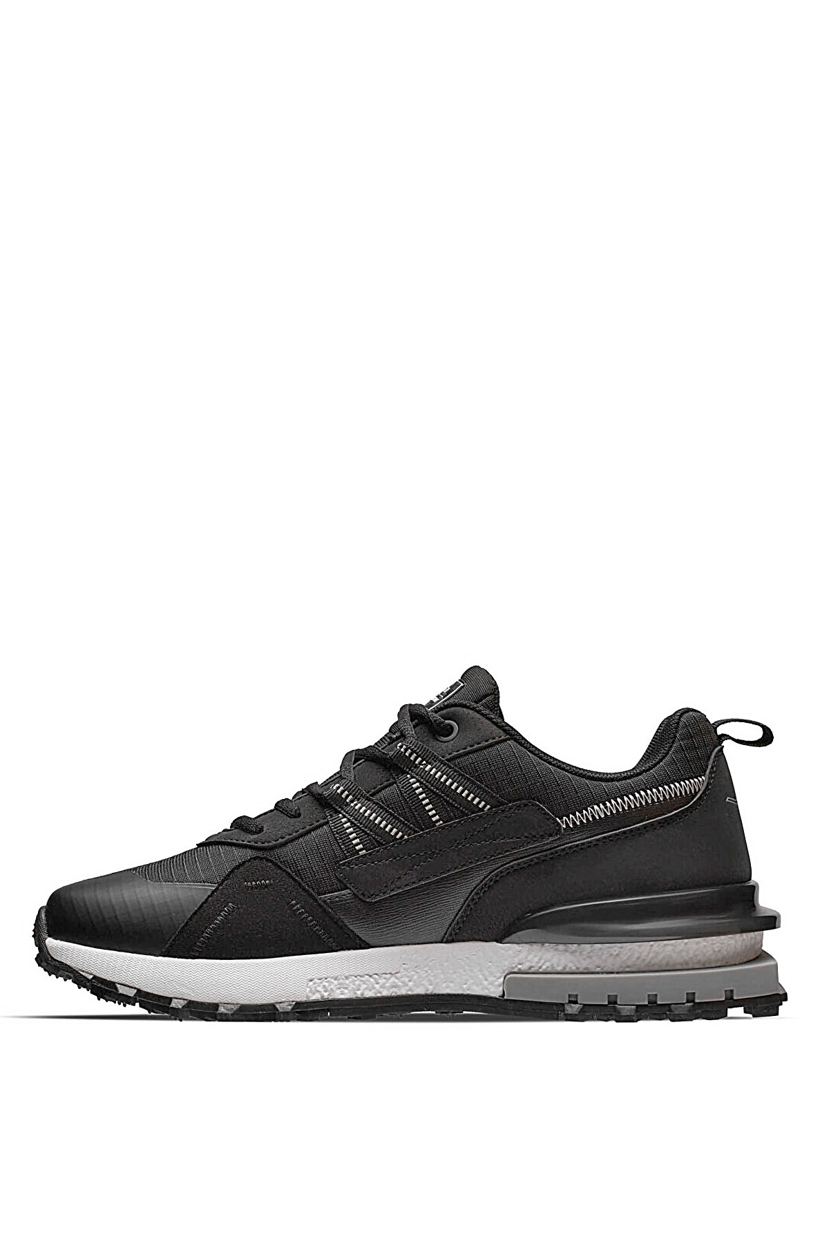 Lescon 25NAE00CSMSM Cosmos Walking Erkek Klasik Sneaker Siyah