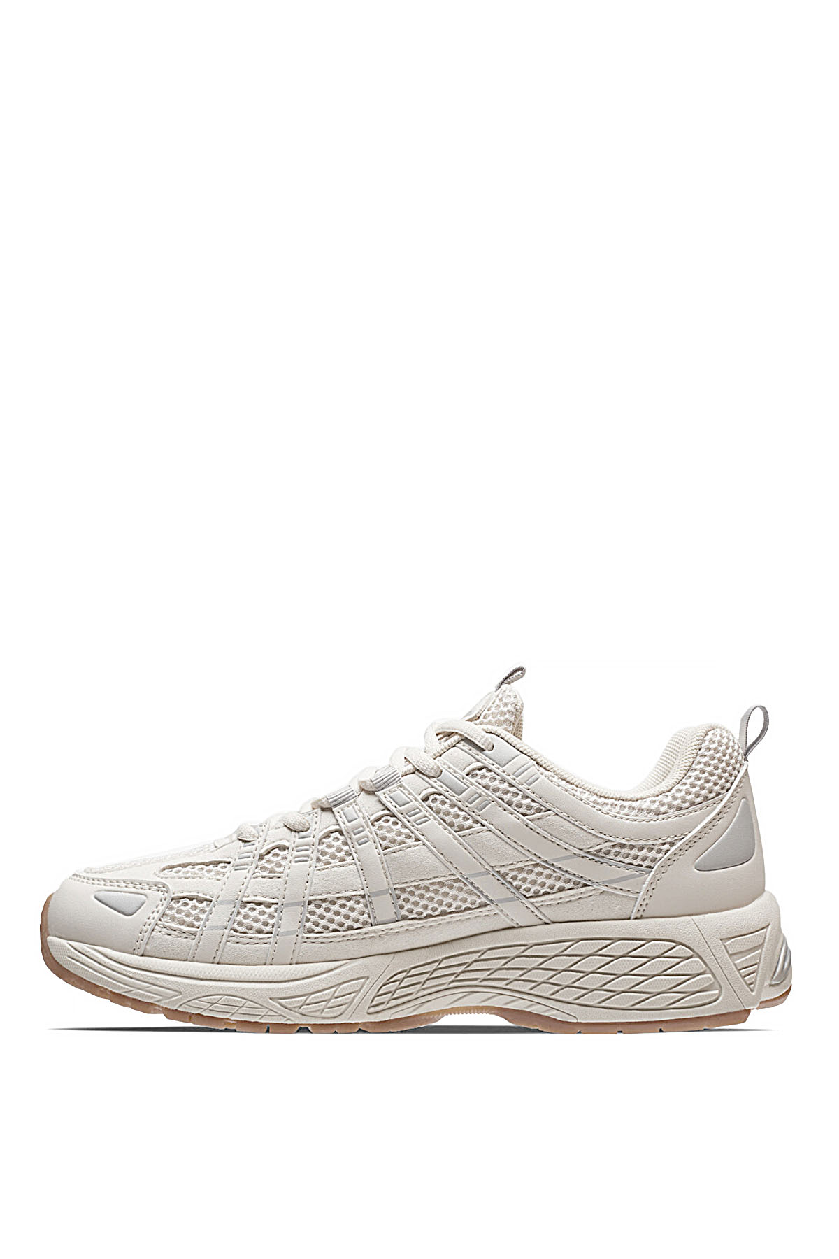 Lescon 25NAU00PAERU Pace Runner Unisex Klasik Sneaker Bej