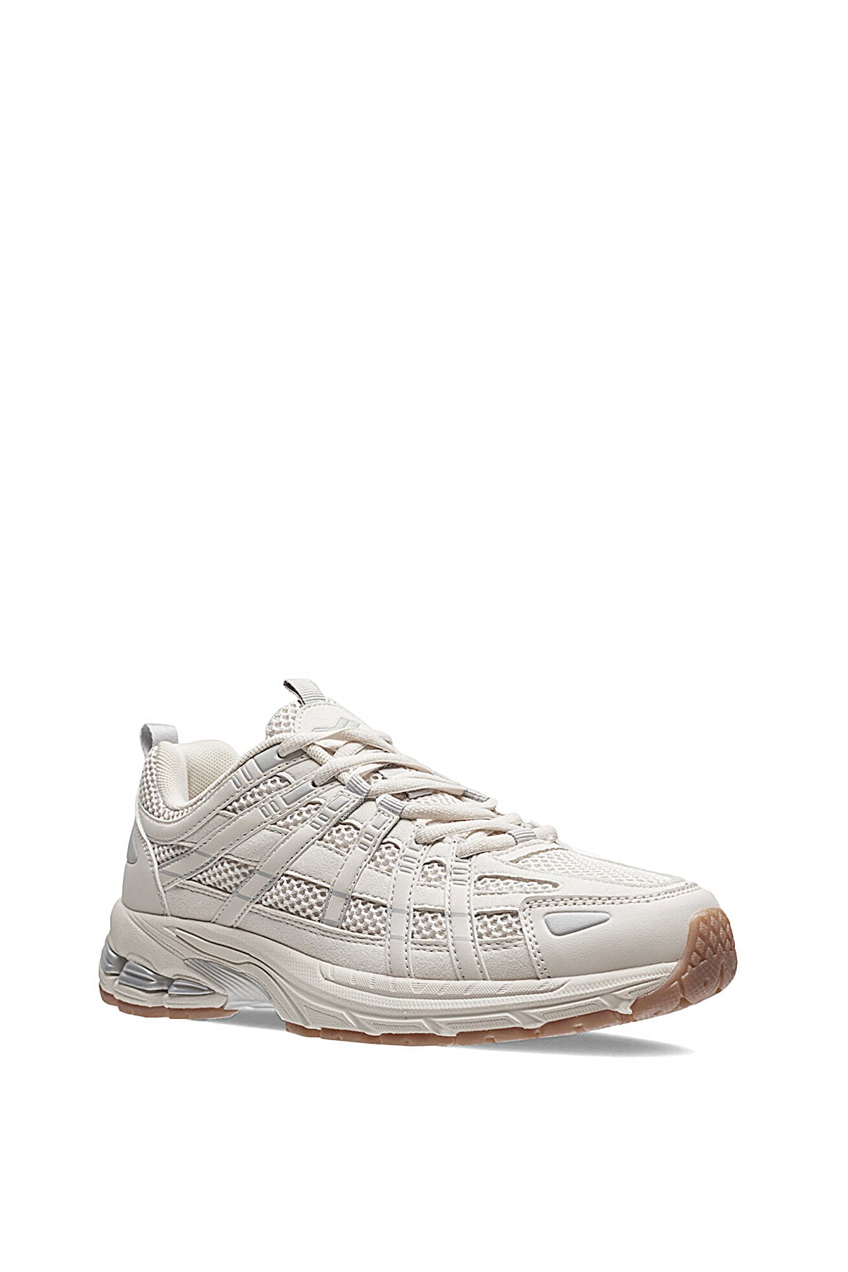Lescon 25NAU00PAERU Pace Runner Unisex Klasik Sneaker Bej