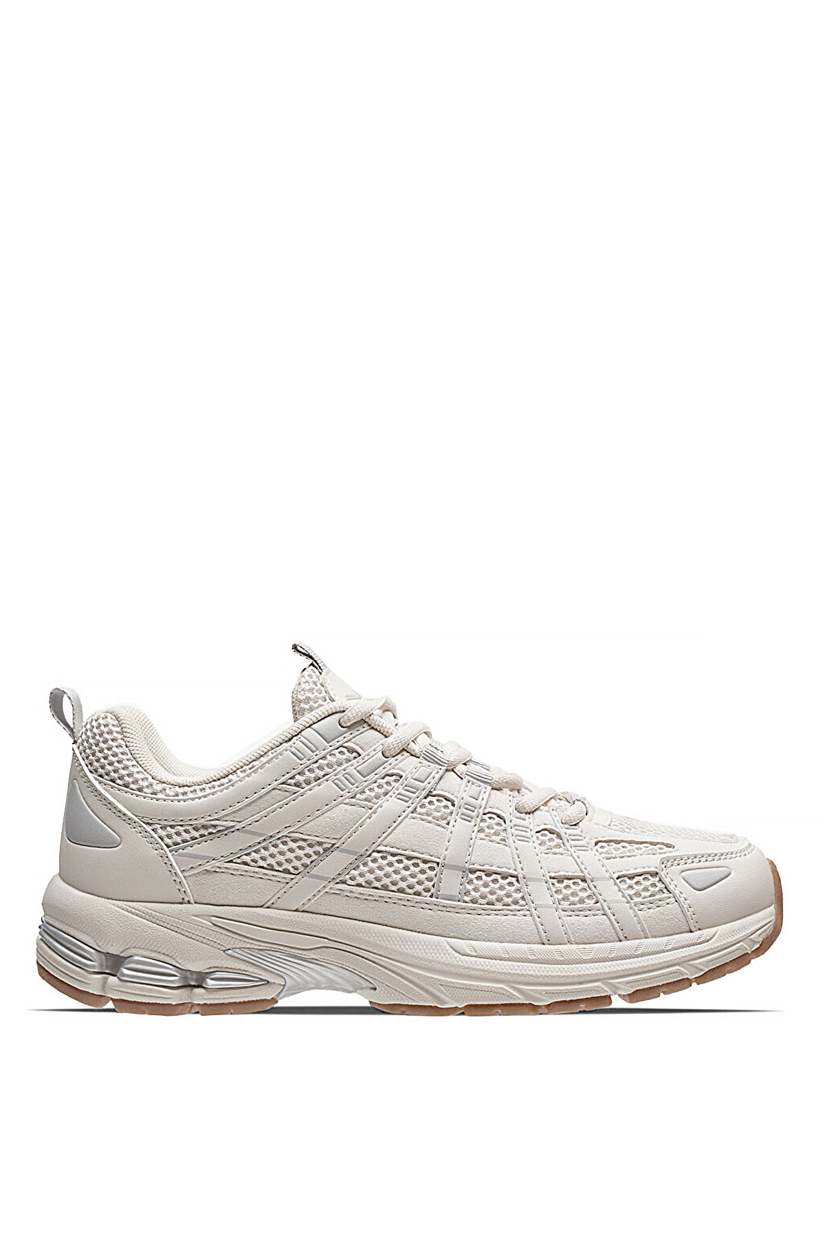 Lescon 25NAU00PAERU Pace Runner Unisex Klasik Sneaker Bej