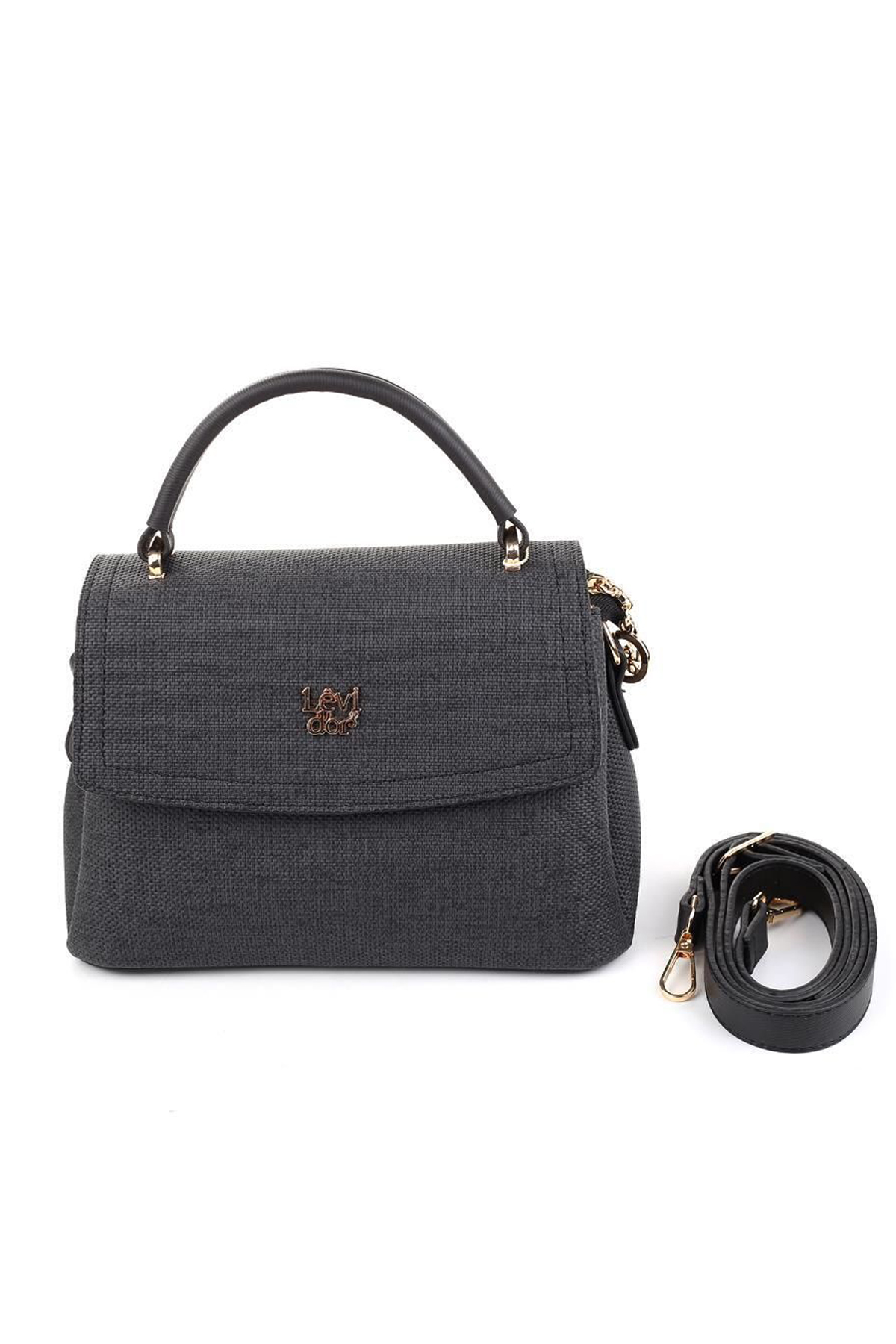 Levidor 930064 Kadın El Çantası Siyah