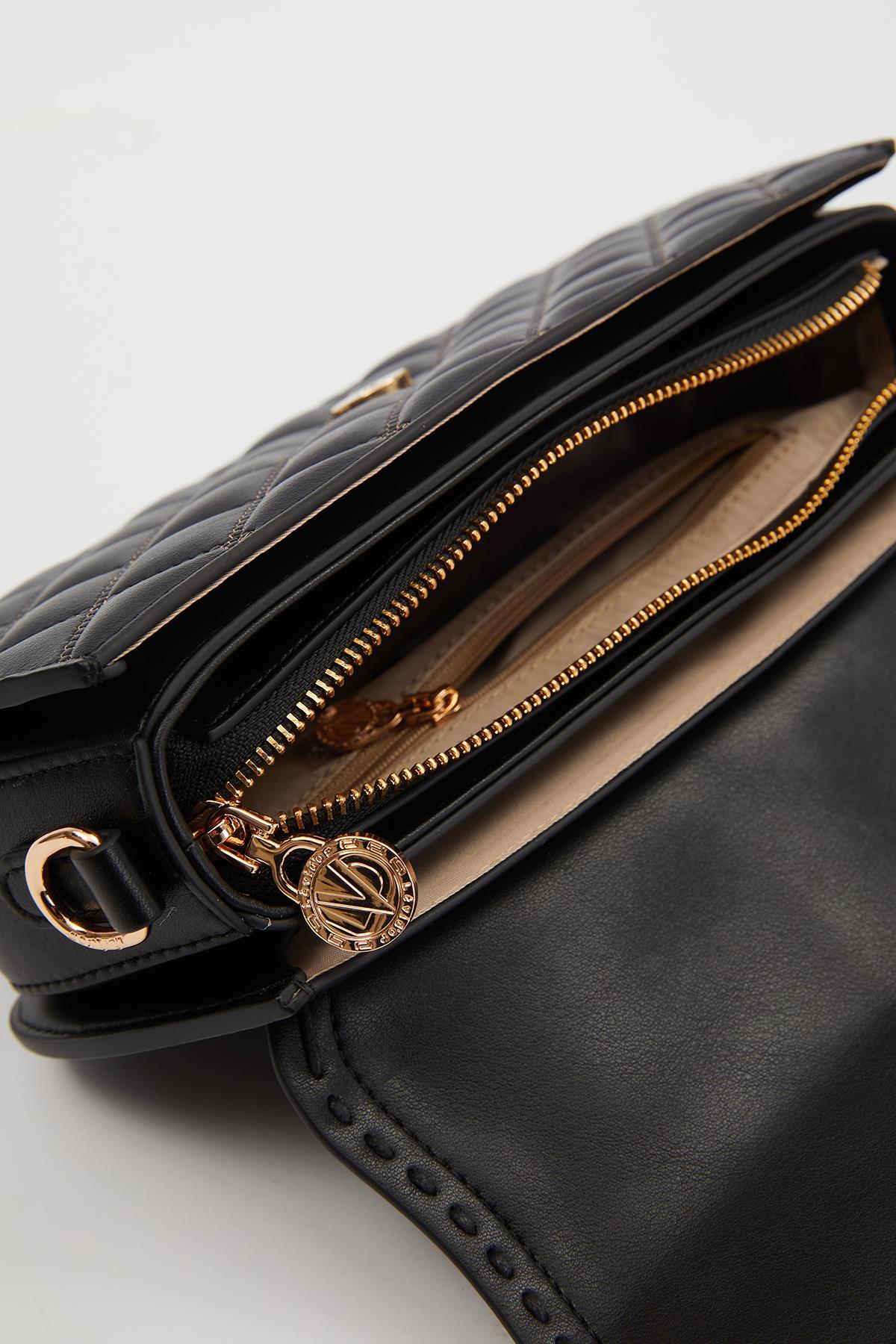 Levidor 930387 Kadın El Çantası Siyah