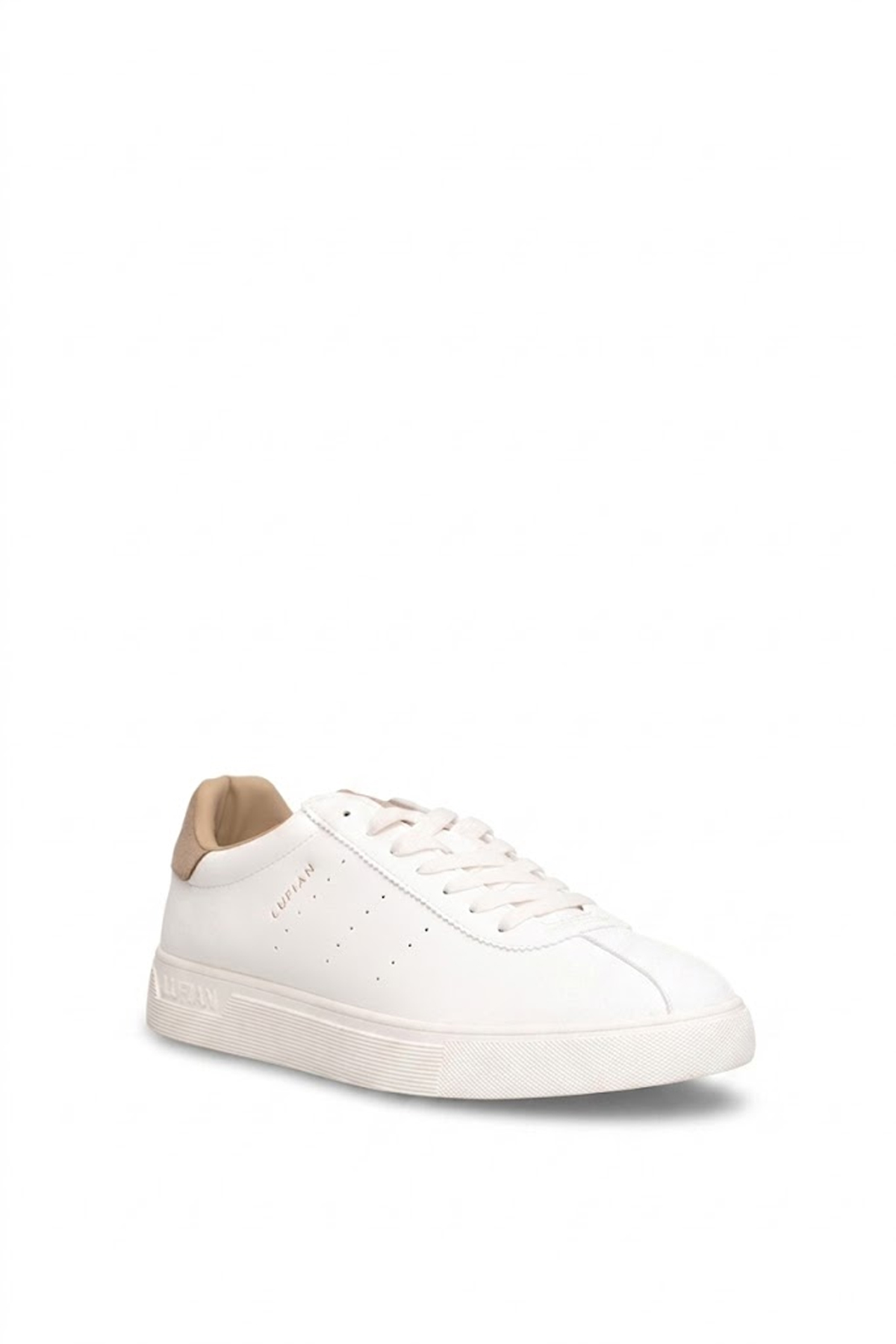 Lufian 111230293 Paul Erkek Hakiki Deri Klasik Sneaker Beyaz
