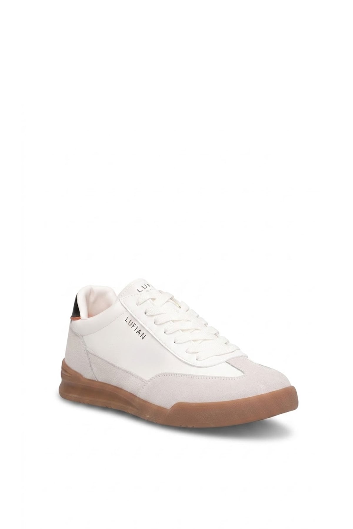 Lufian 111230296 Milo Erkek Hakiki Deri Klasik Sneaker Beyaz