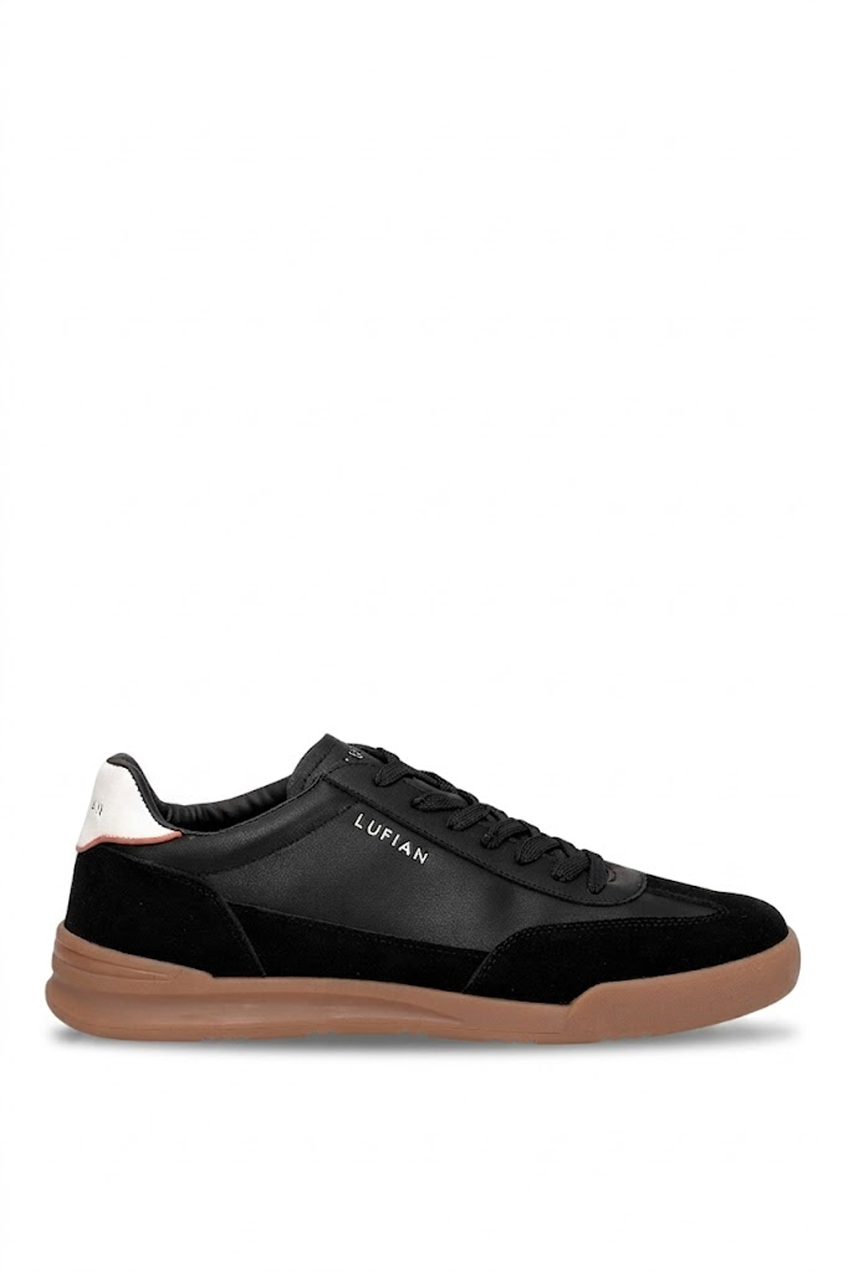 Lufian 111230296 Milo Erkek Hakiki Deri Klasik Sneaker Siyah