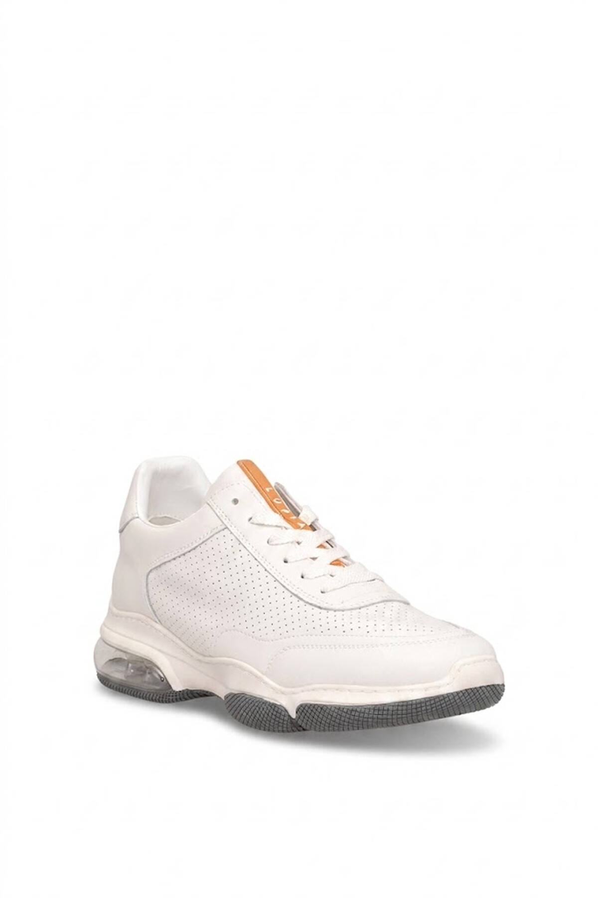 Lufian 111230301 Luke Erkek Hakiki Deri Klasik Sneaker Beyaz