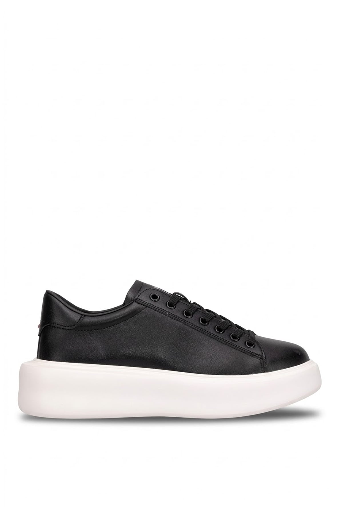 Lufian 111230328 Gage Erkek Hakiki Deri Klasik Sneaker Siyah
