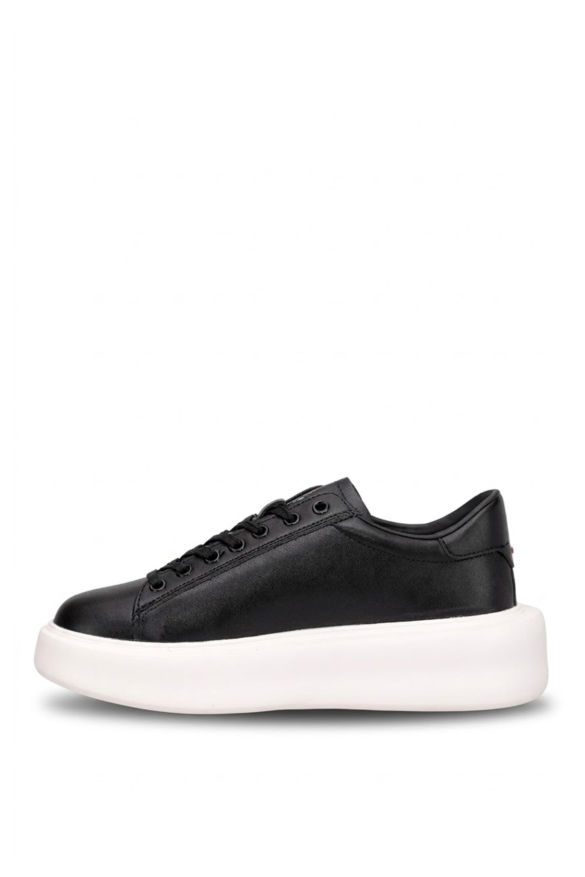 Lufian 111230328 Gage Erkek Hakiki Deri Klasik Sneaker Siyah