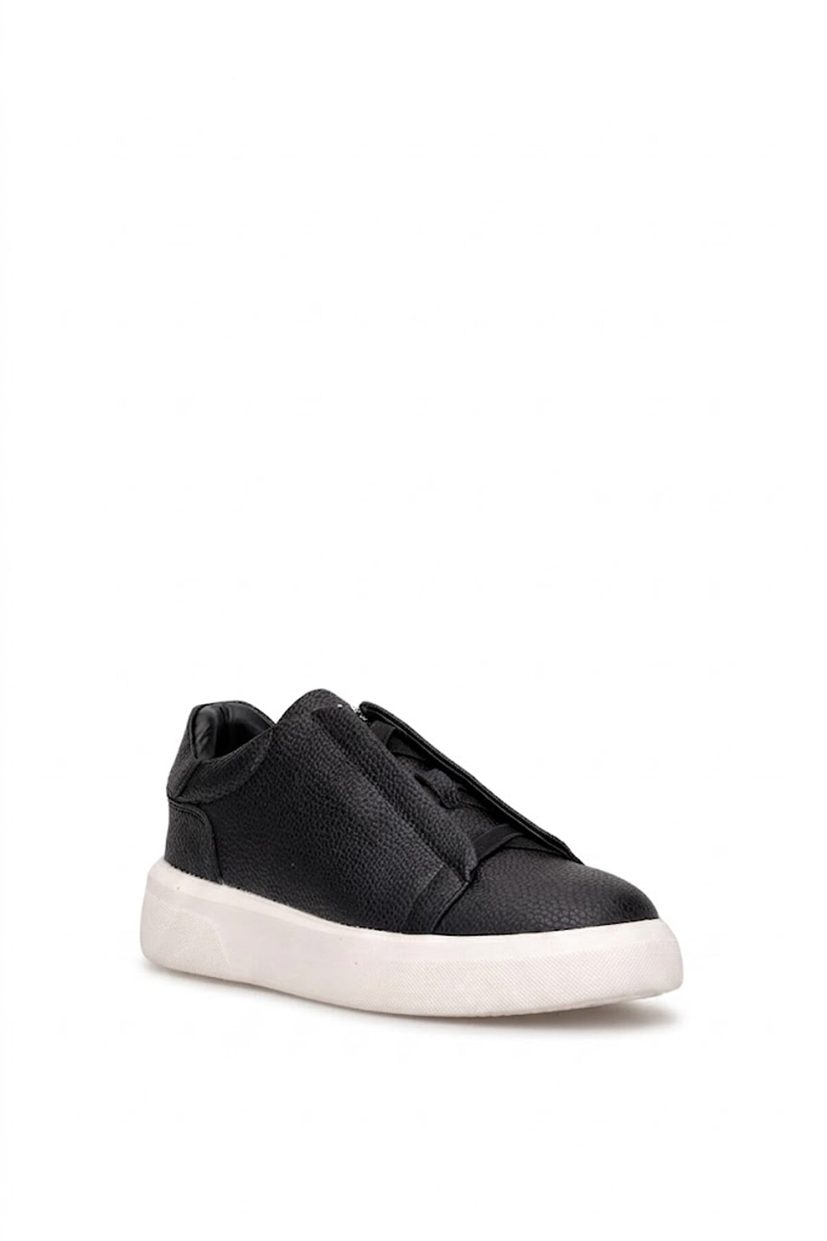 Lufian 111230330 Dante Erkek Hakiki Deri Klasik Sneaker Siyah