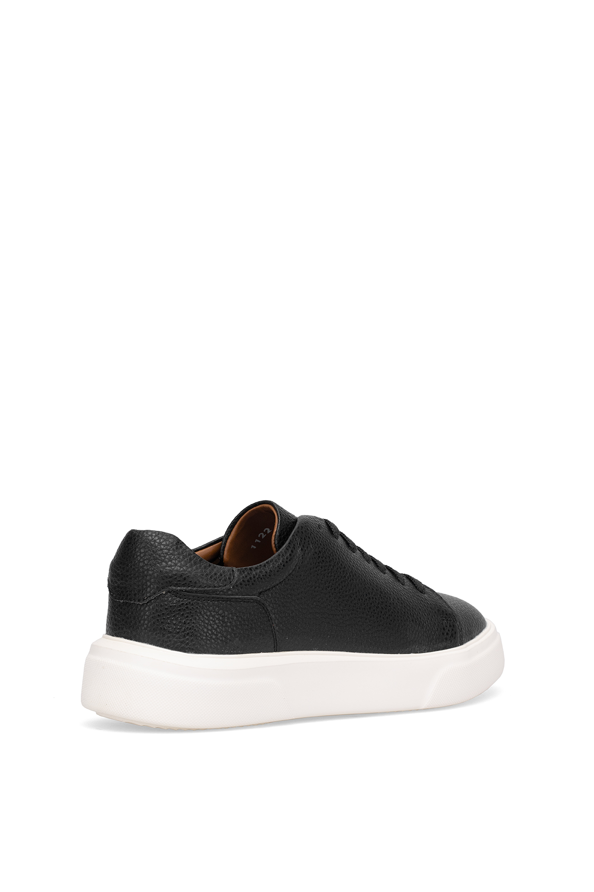 Lufian 112230222 Tommy 25K Erkek Hakiki Deri Klasik Sneaker Siyah