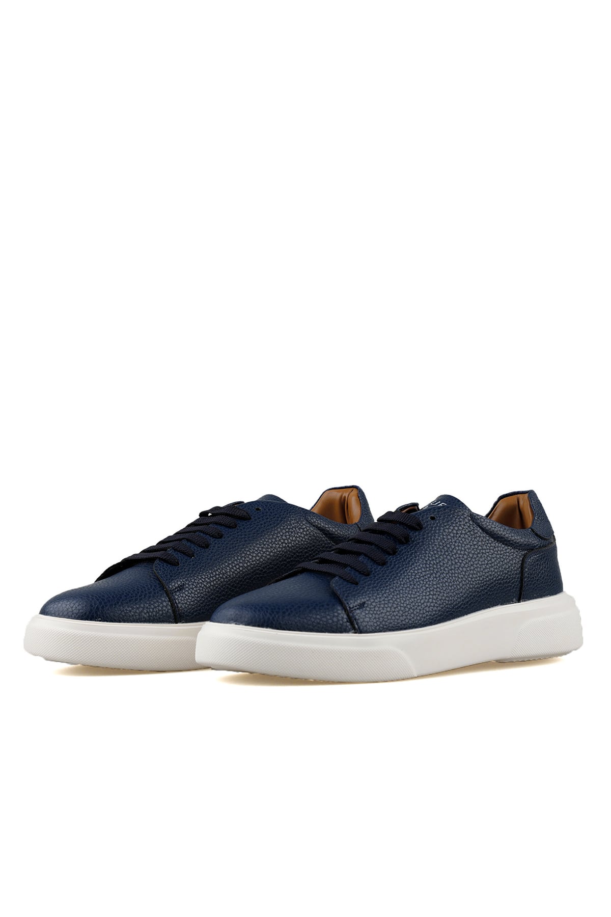 Lufian 112230222 Tommy 25K Erkek Hakiki Deri Klasik Sneaker Lacivert