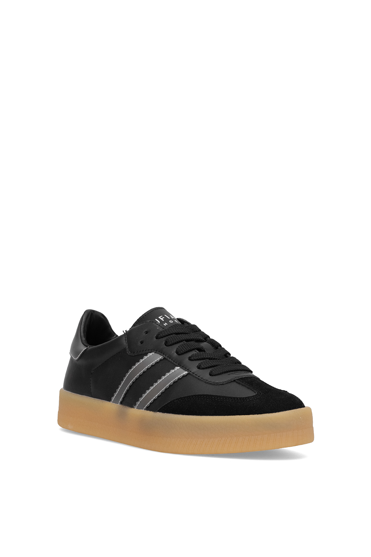 Lufian 112230234 David 25K Erkek Hakiki Deri Klasik Sneaker Siyah