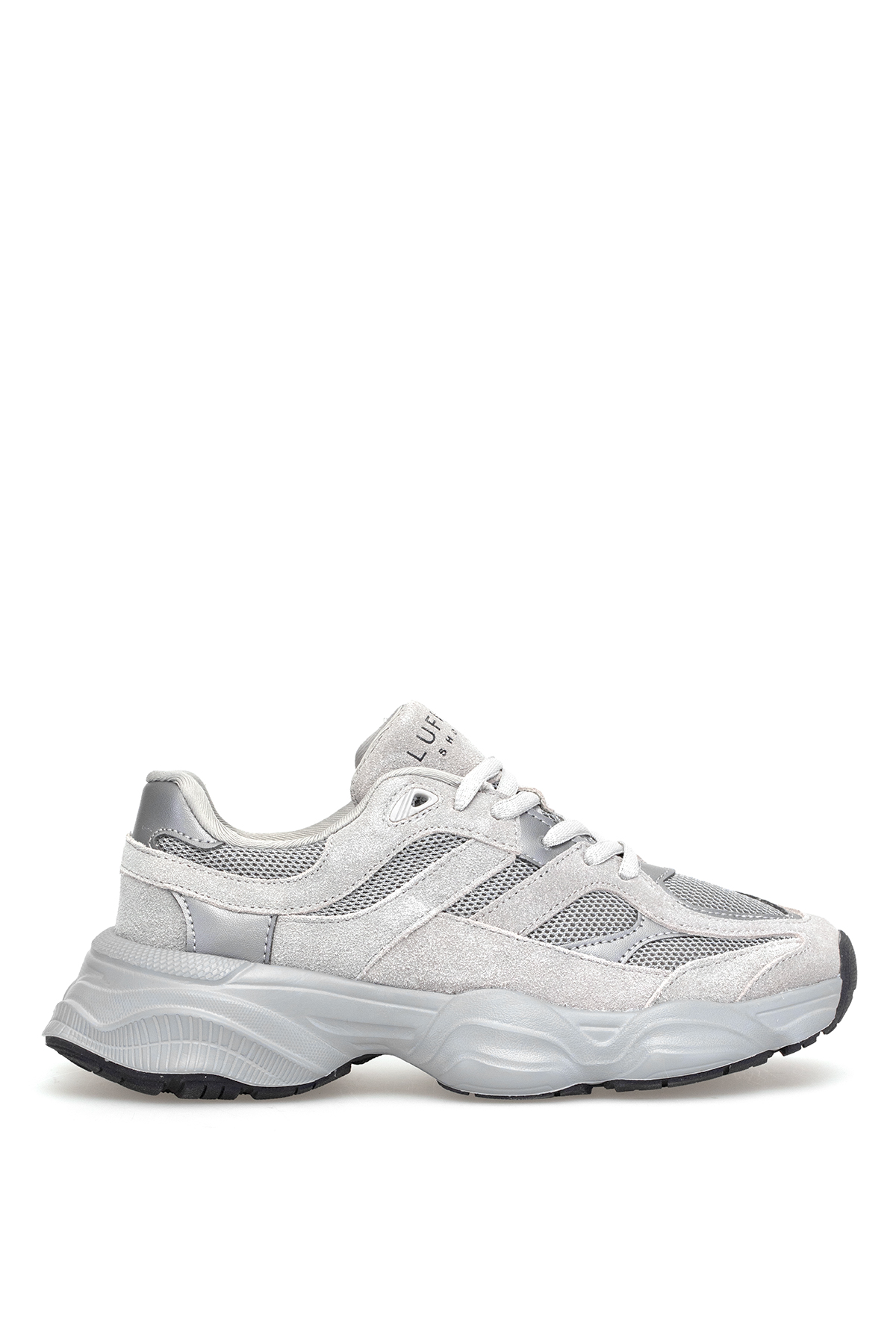 Lufian 112230240 Mark Erkek Hakiki Deri Klasik Sneaker Gri