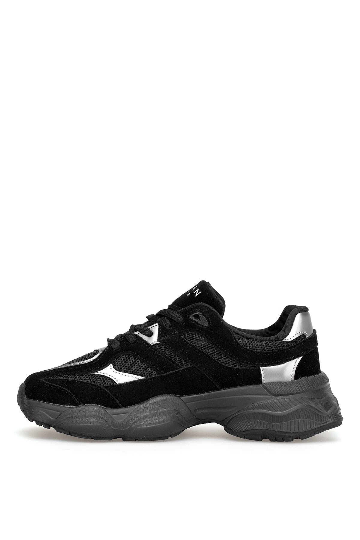 Lufian 112230240 Mark Erkek Hakiki Deri Klasik Sneaker Siyah