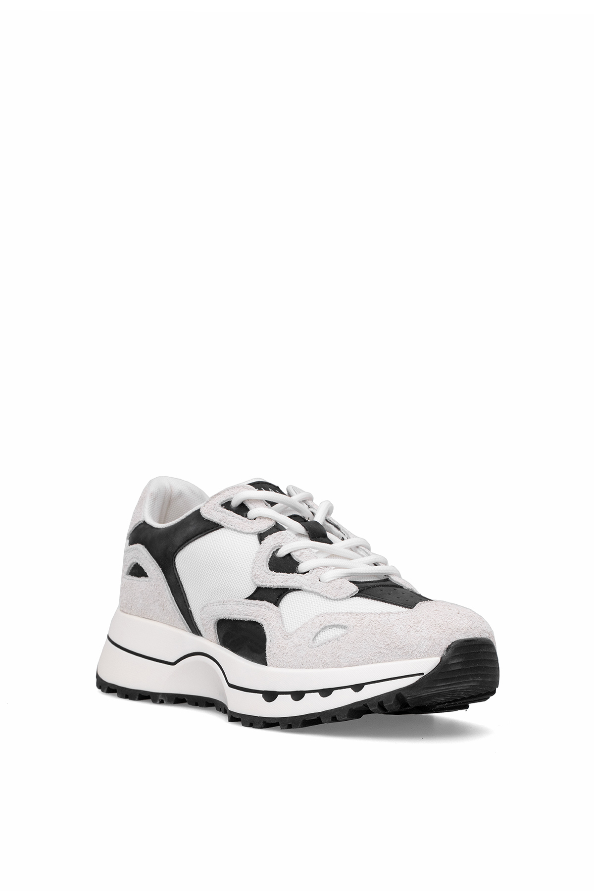 Lufian 112230268 Graham Erkek Hakiki Deri Klasik Sneaker Taş